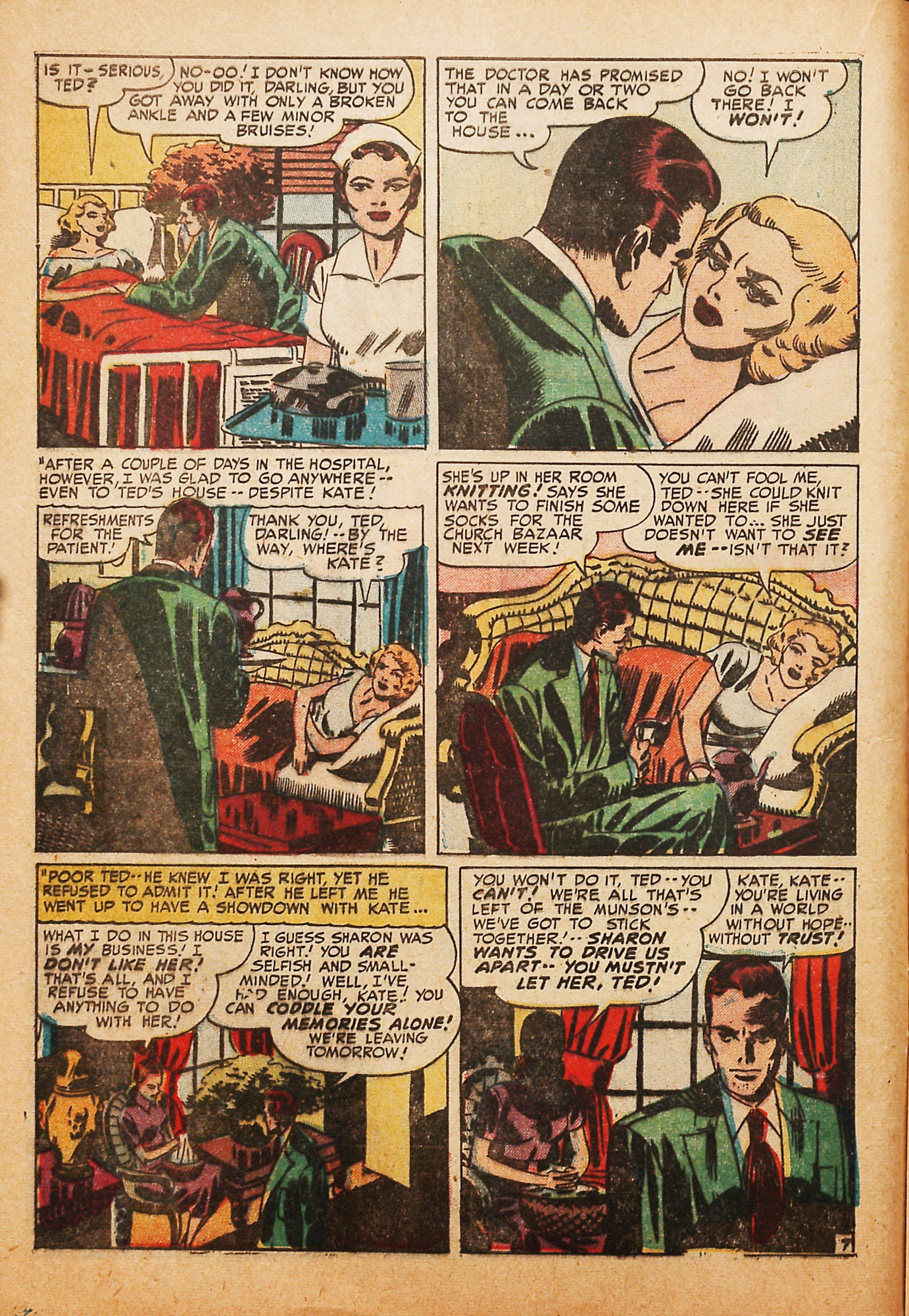 Read online Young Love (1949) comic -  Issue #21 - 22