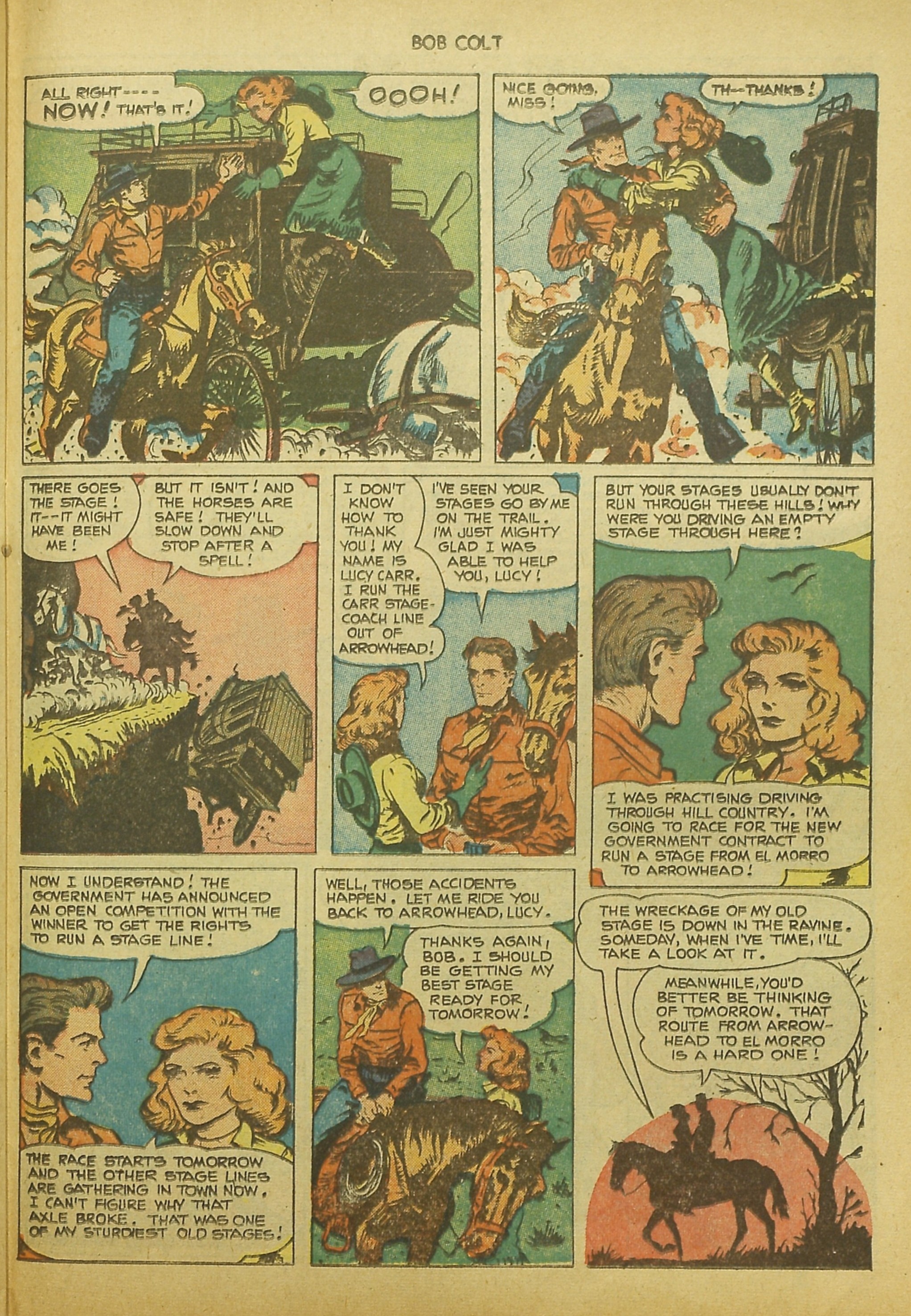 Read online Bob Colt Western comic -  Issue #8 - 27