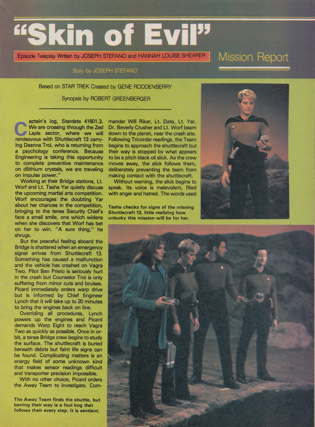 Read online Star Trek The Next Generation (1990) comic -  Issue #8 - 15