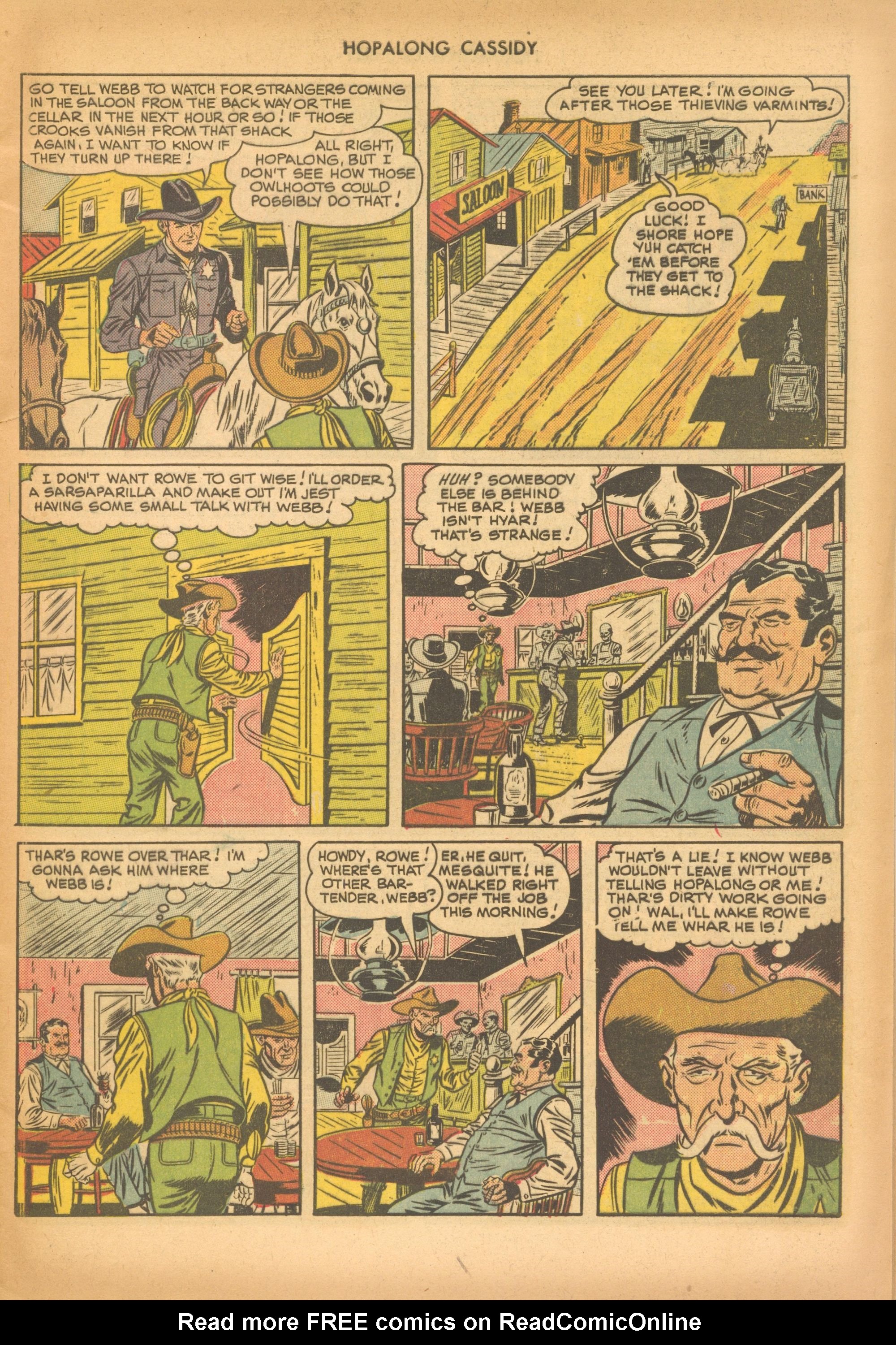 Read online Hopalong Cassidy comic -  Issue #43 - 9