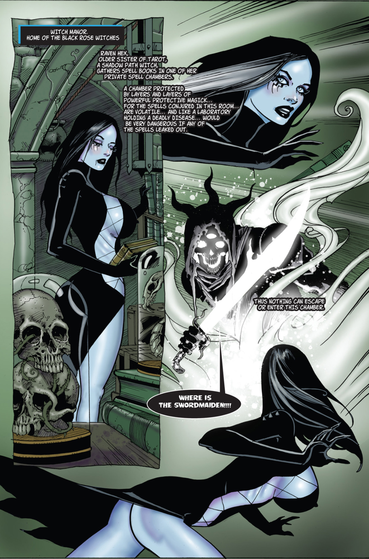 Read online Tarot: Witch of the Black Rose comic -  Issue #139 - 6
