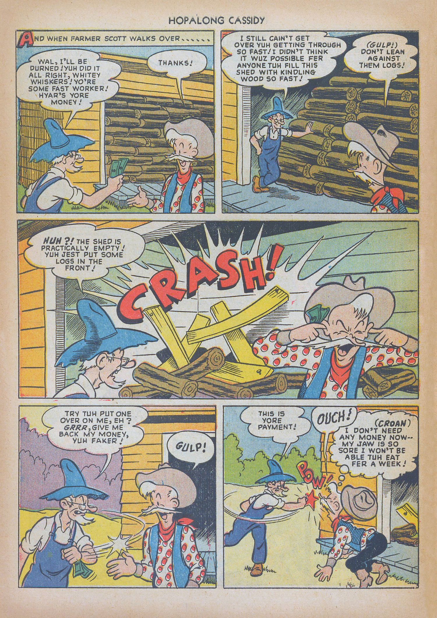 Read online Hopalong Cassidy comic -  Issue #36 - 32