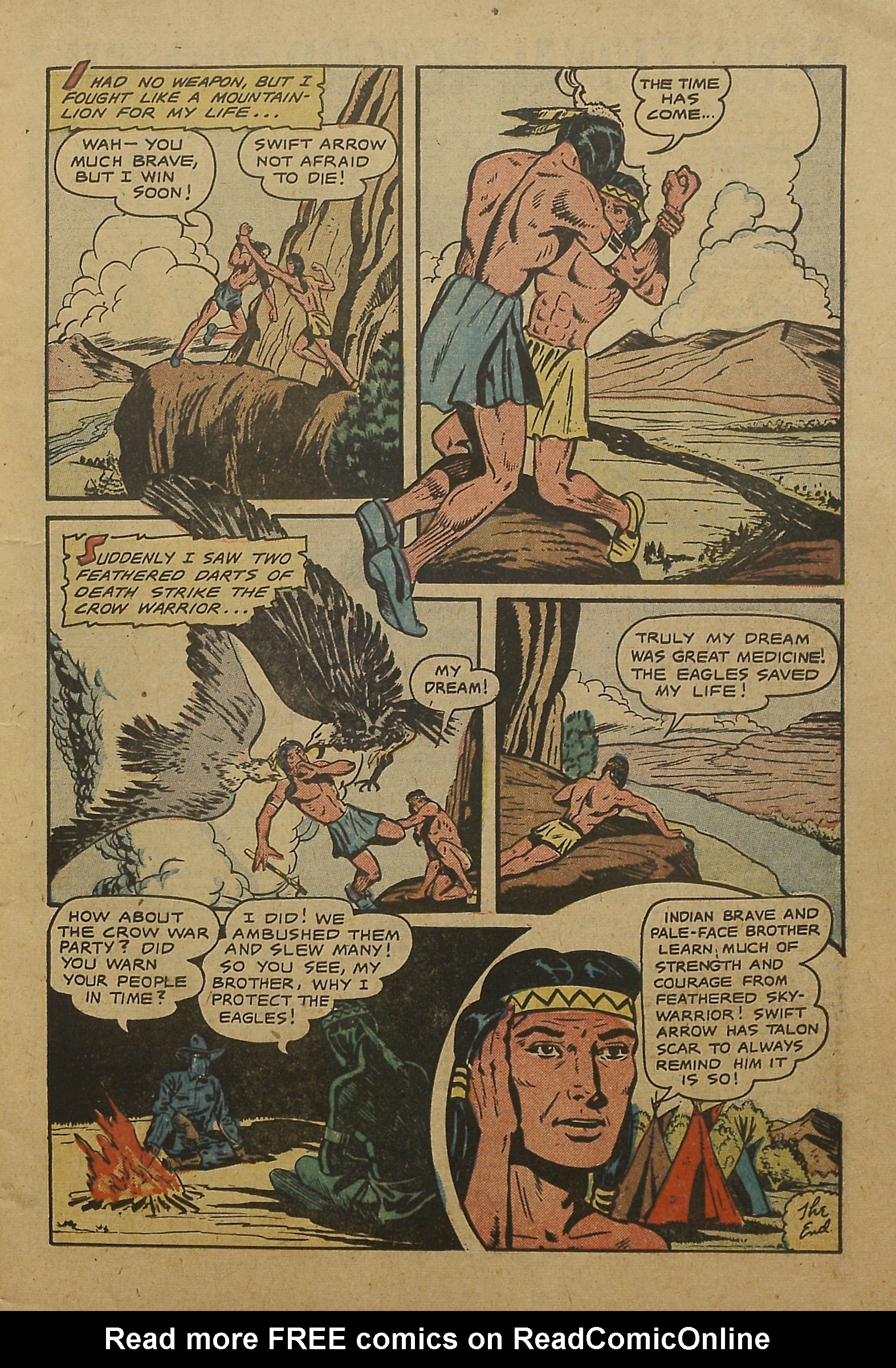 Read online Swift Arrow (1957) comic -  Issue #2 - 9