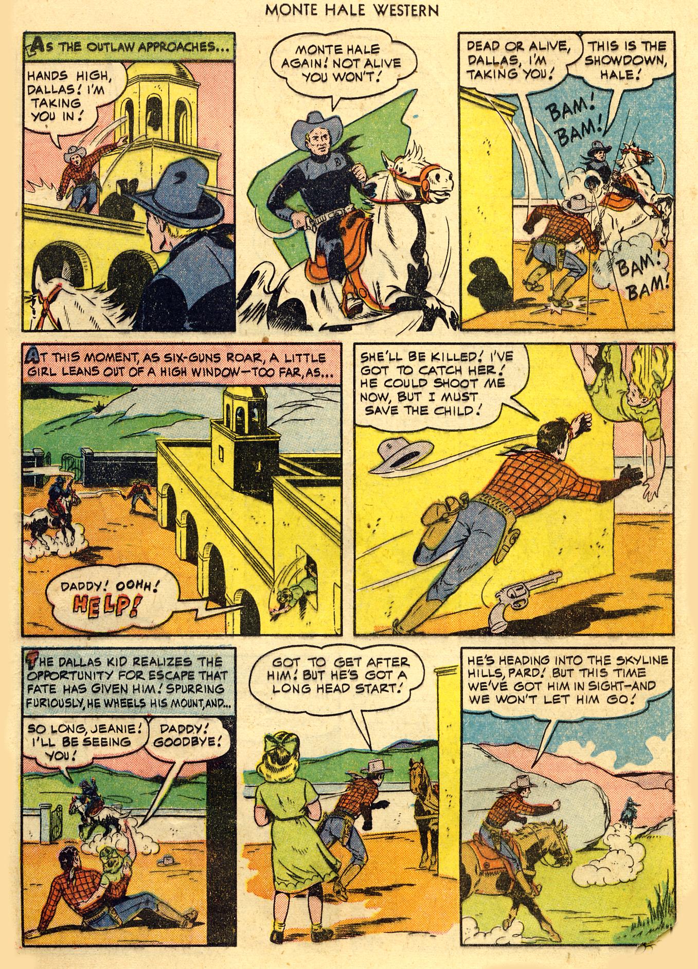 Read online Monte Hale Western comic -  Issue #53 - 20