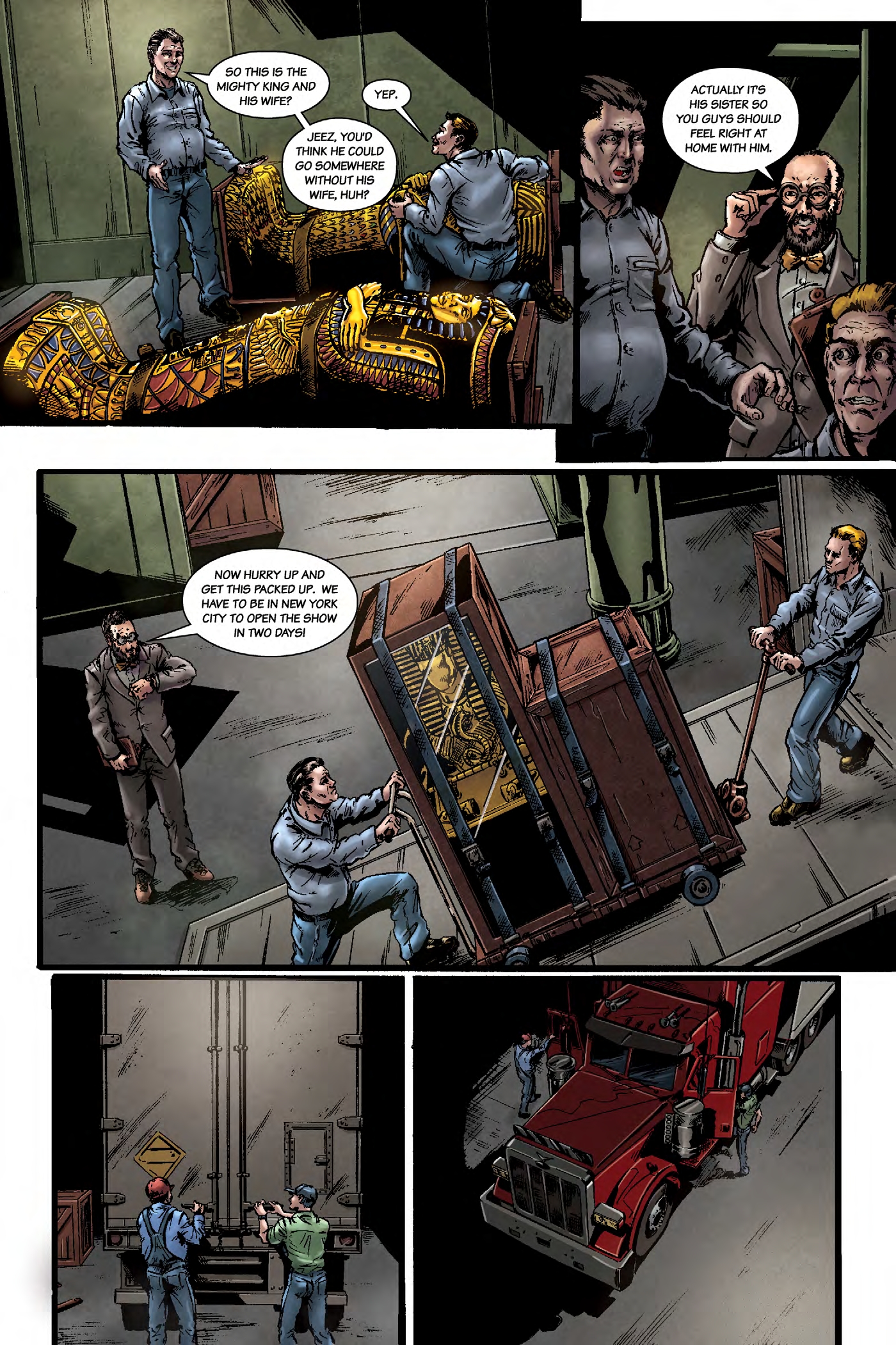 Read online King Tut: Truck Driving Pharaoh comic -  Issue #1 - 4