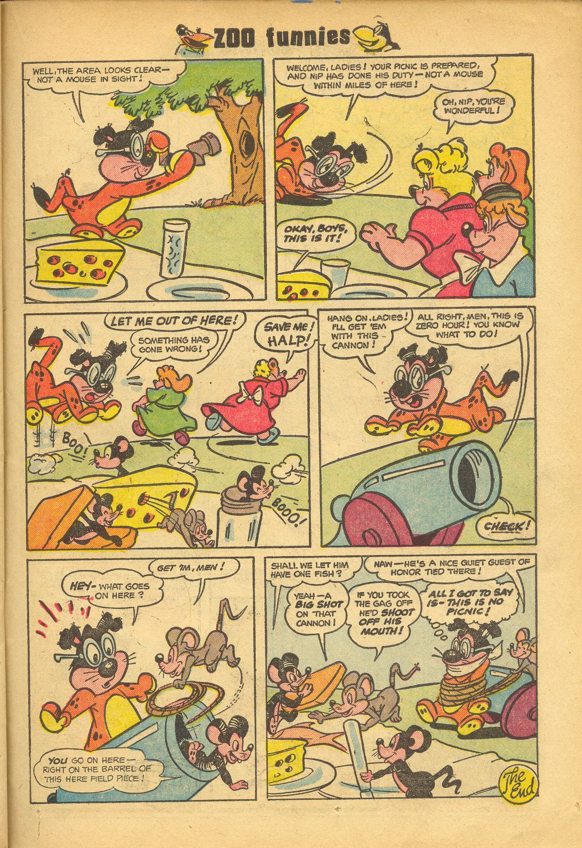 Read online Zoo Funnies comic -  Issue #7 - 23