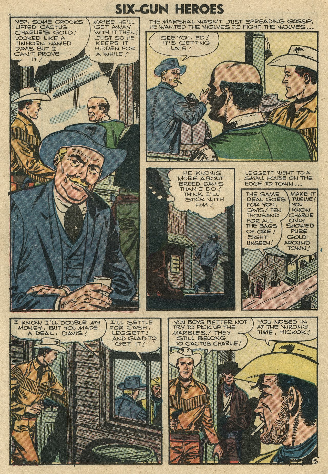 Read online Six-Gun Heroes comic -  Issue #39 - 12