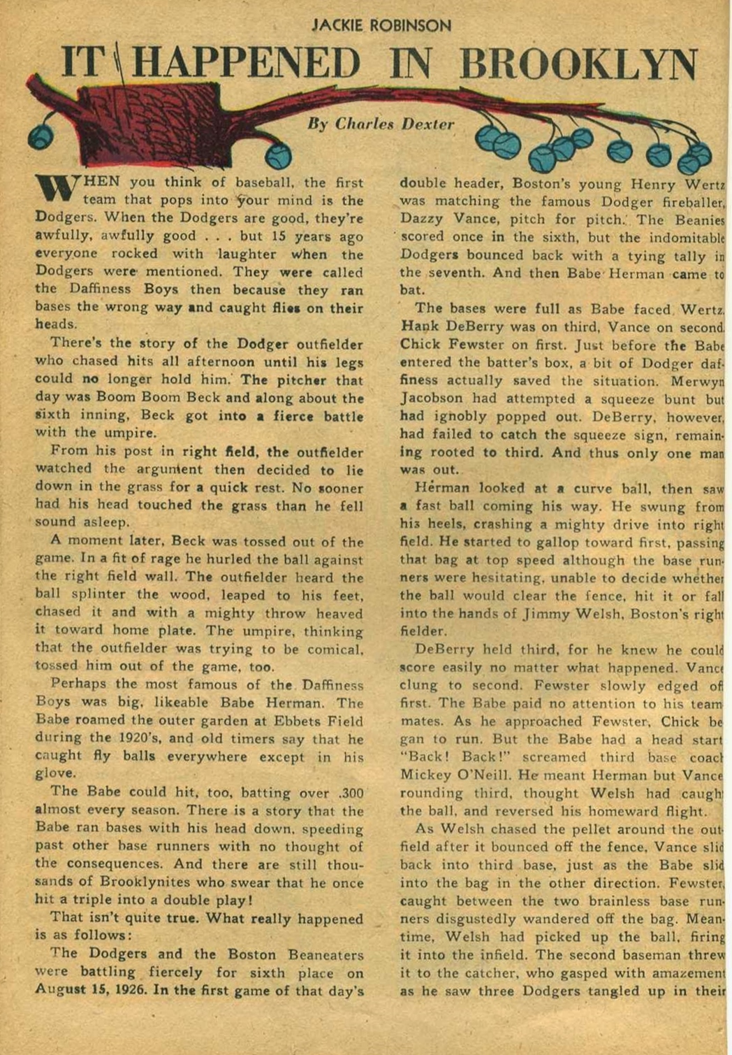 Read online Jackie Robinson comic -  Issue #3 - 26