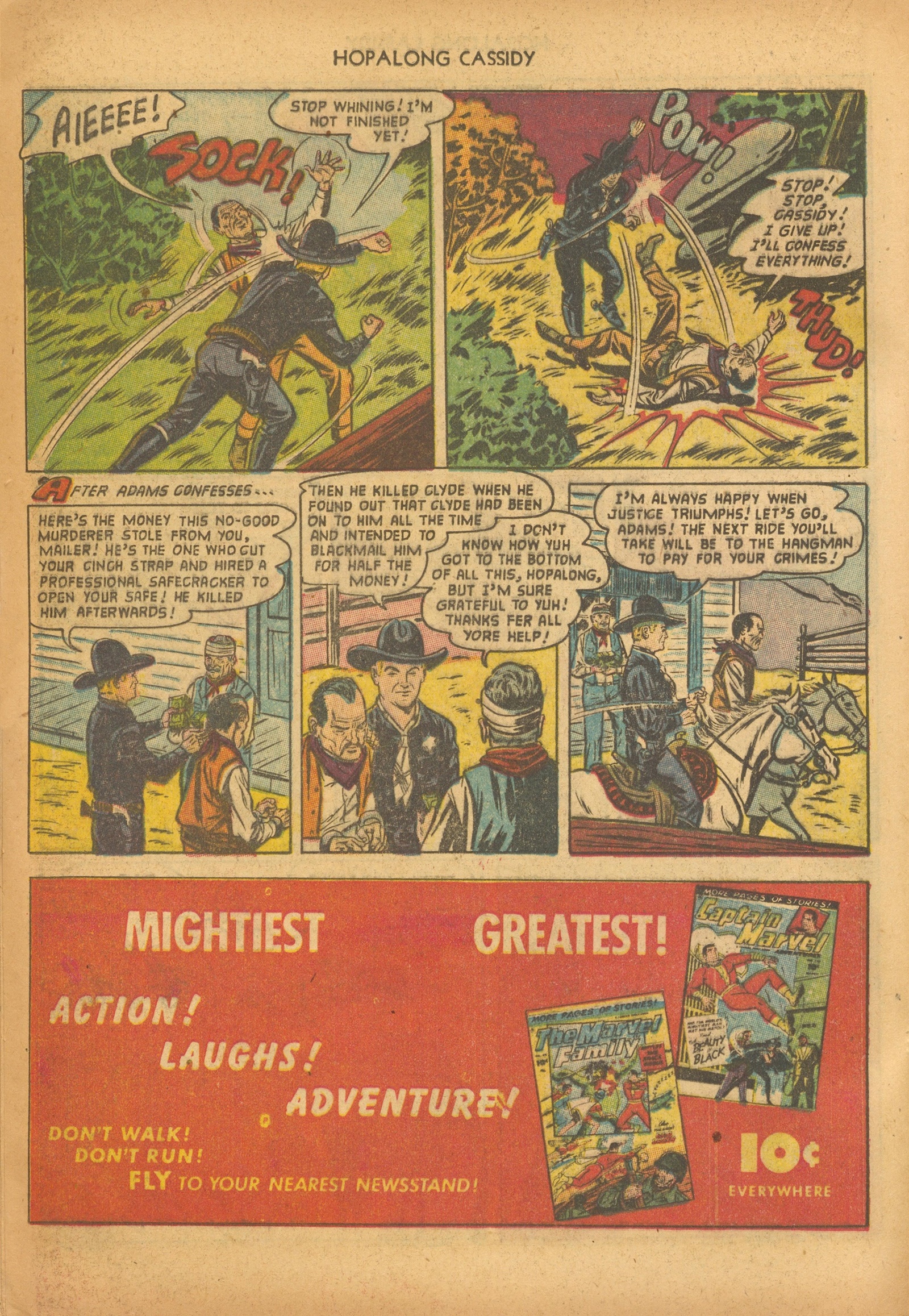 Read online Hopalong Cassidy comic -  Issue #78 - 20