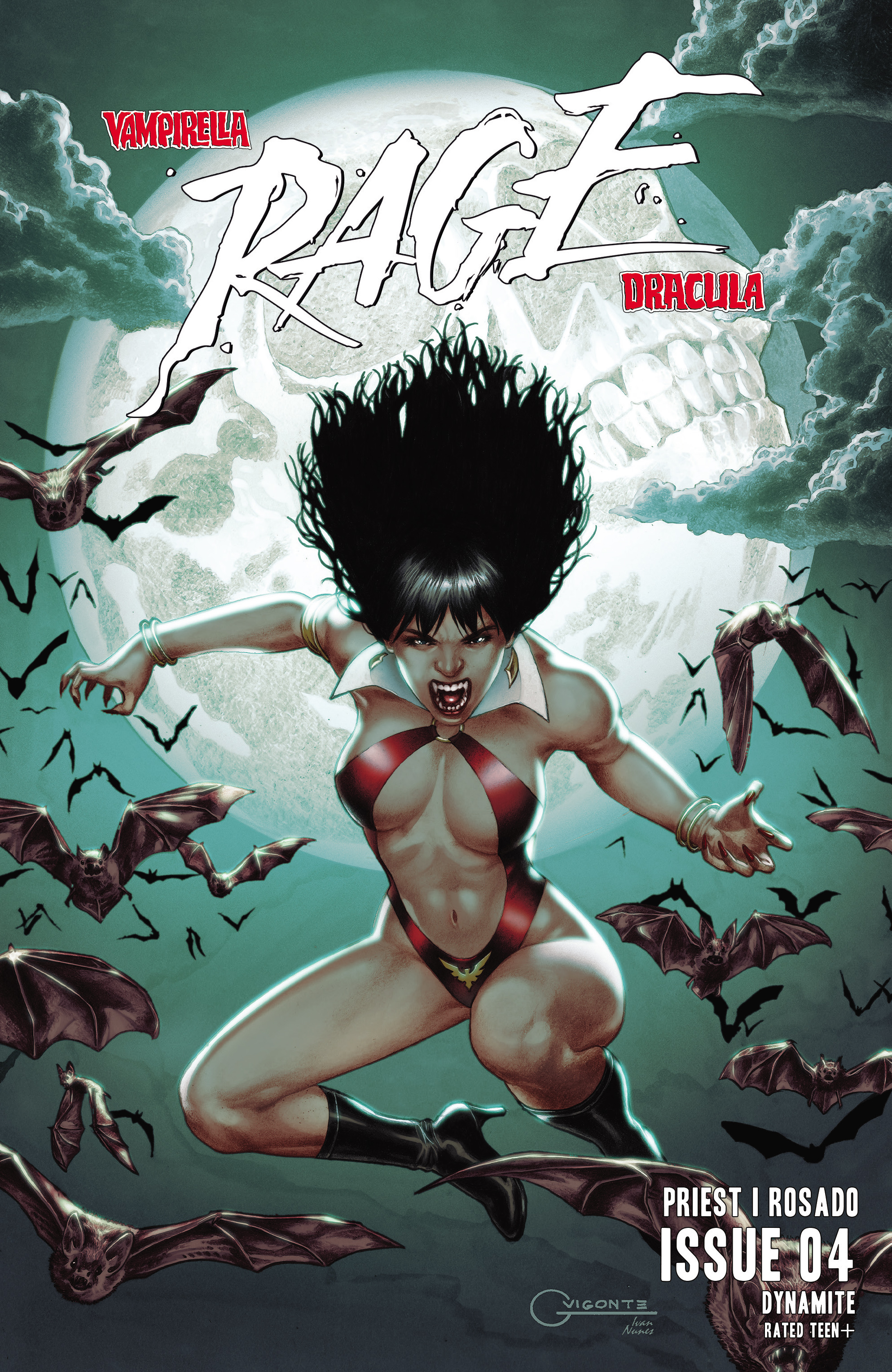 Read online Vampirella/Dracula: Rage comic -  Issue #4 - 4