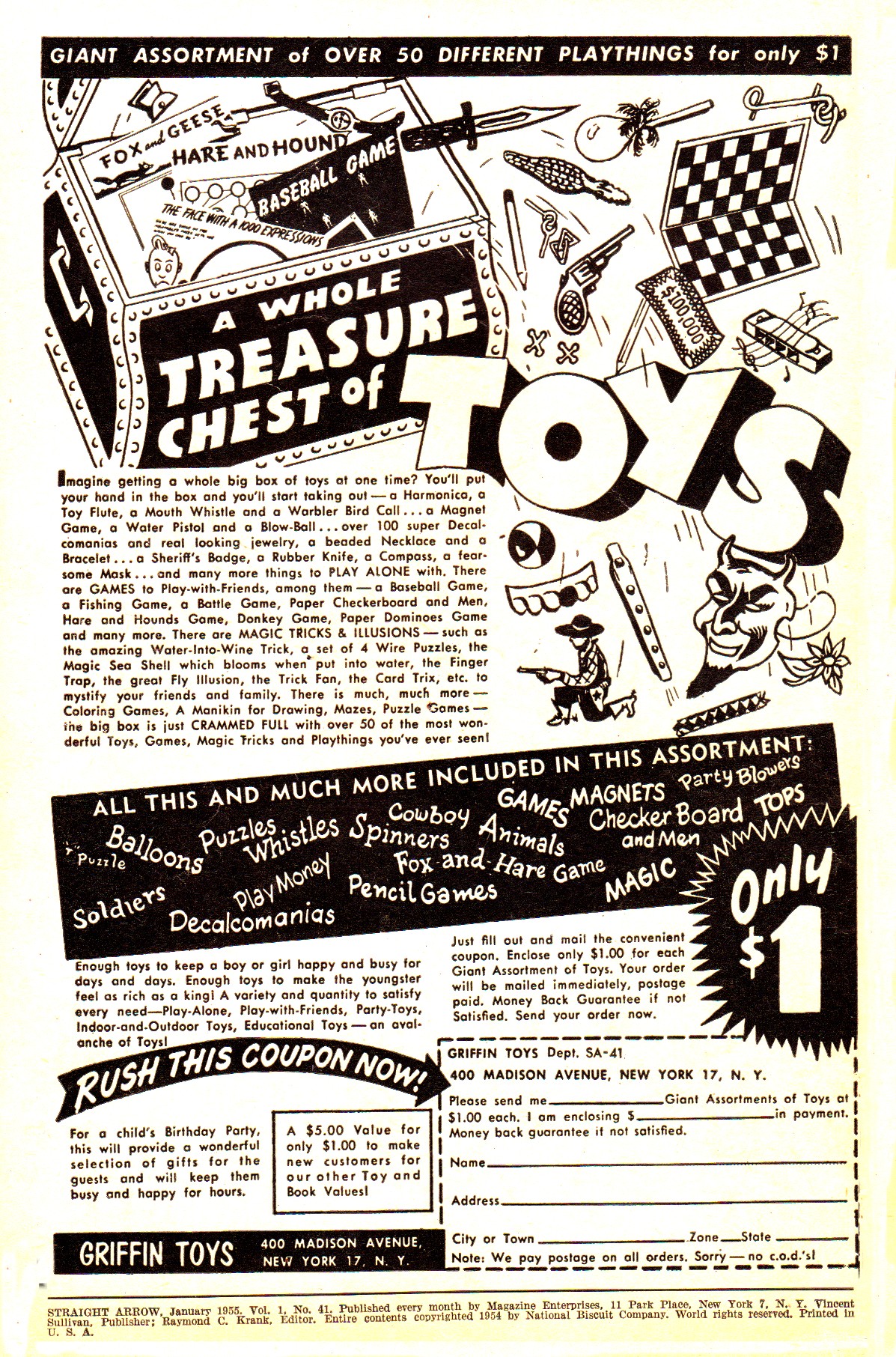 Read online Straight Arrow comic -  Issue #41 - 2