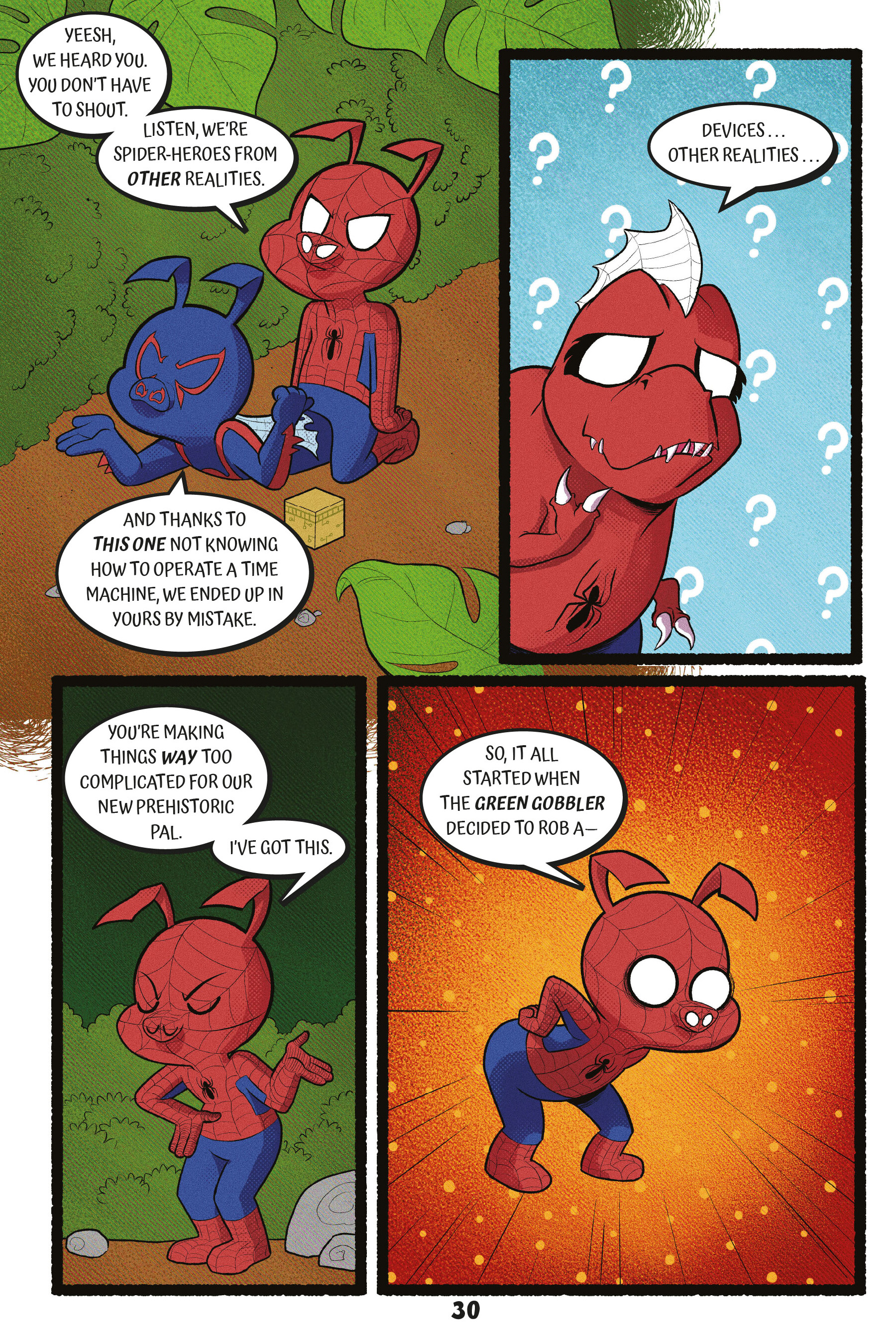 Read online Spider-Ham: A Pig in Time comic -  Issue # TPB - 33