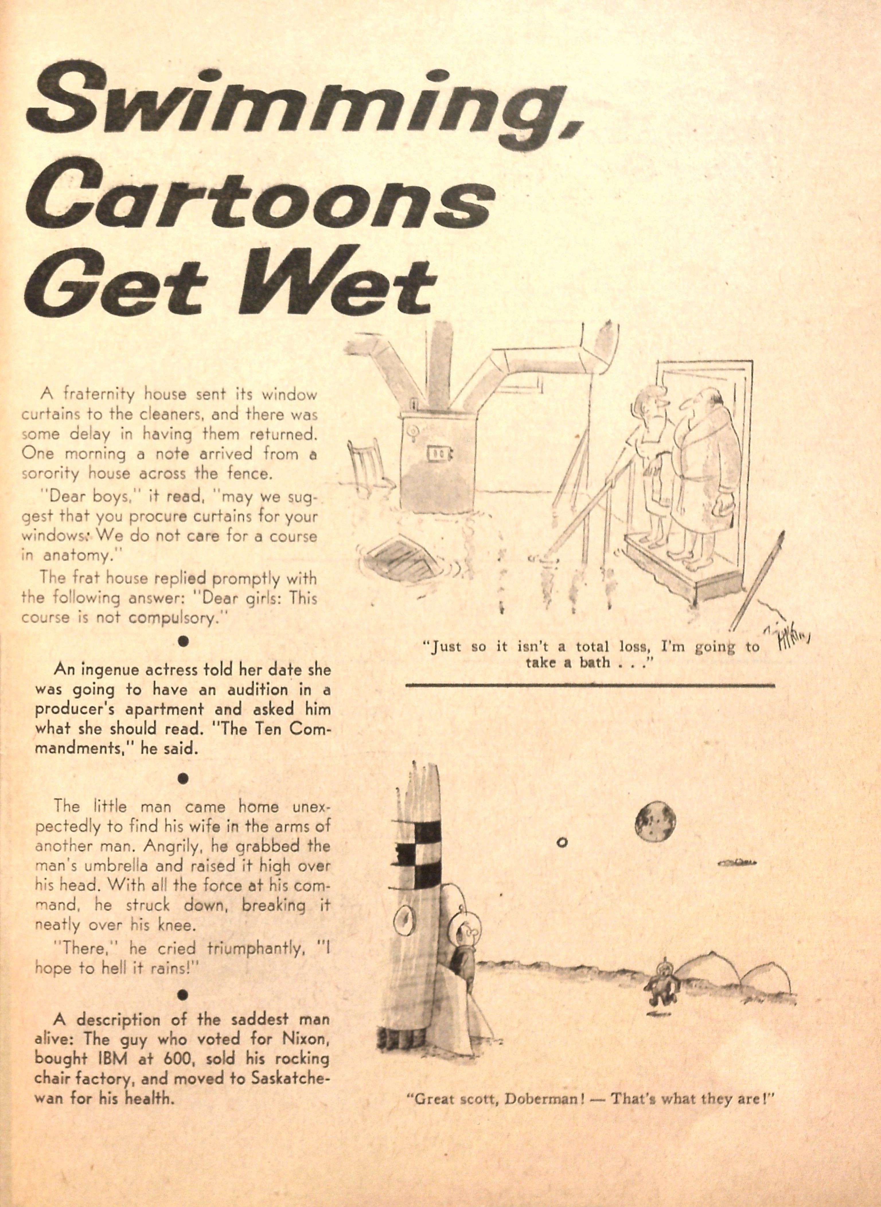 Read online Cartoons and Gags comic -  Issue #40 - 47