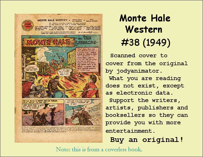 Read online Monte Hale Western comic -  Issue #38 - 50