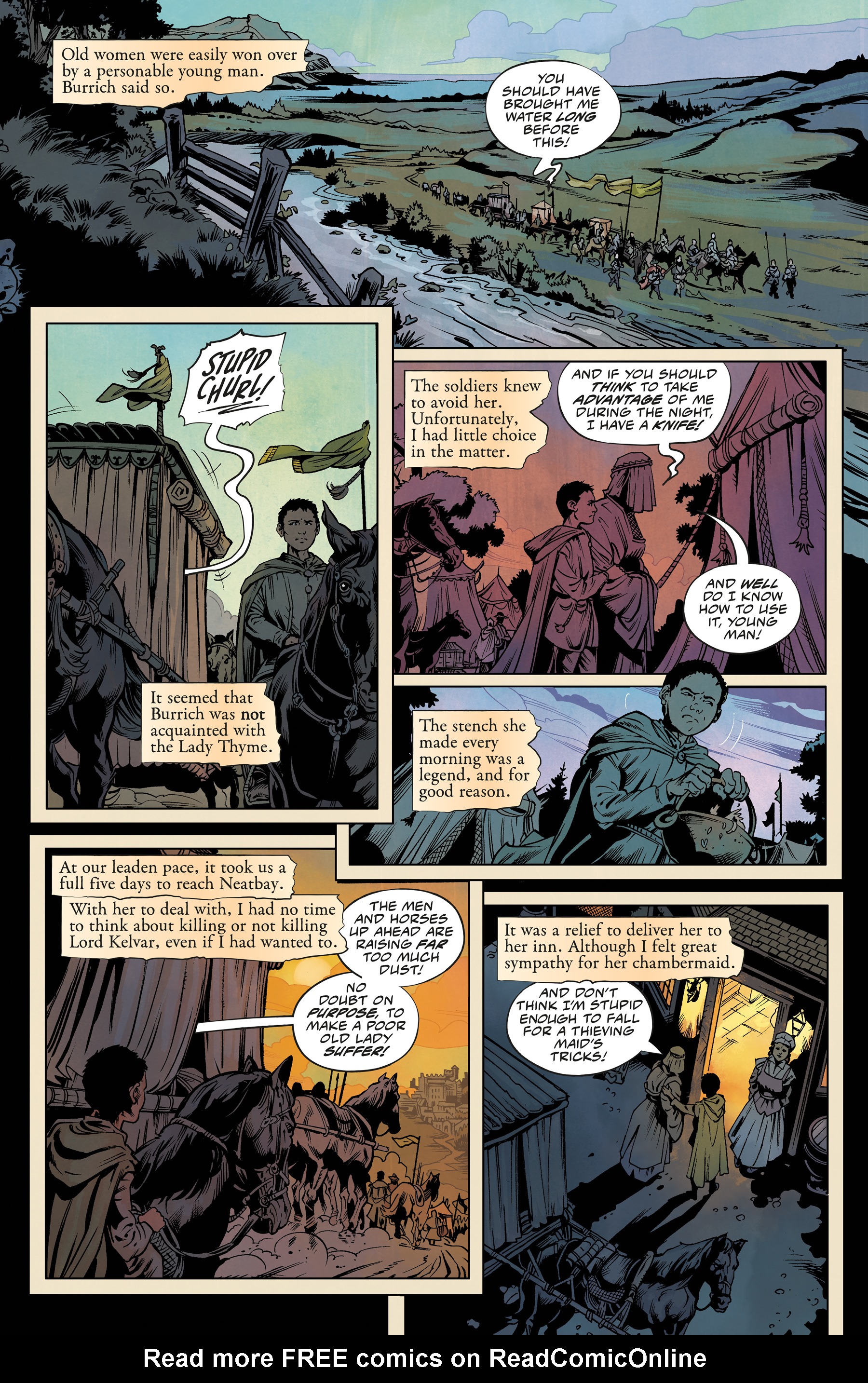 Read online Assassin's Apprentice II comic -  Issue #1 - 14