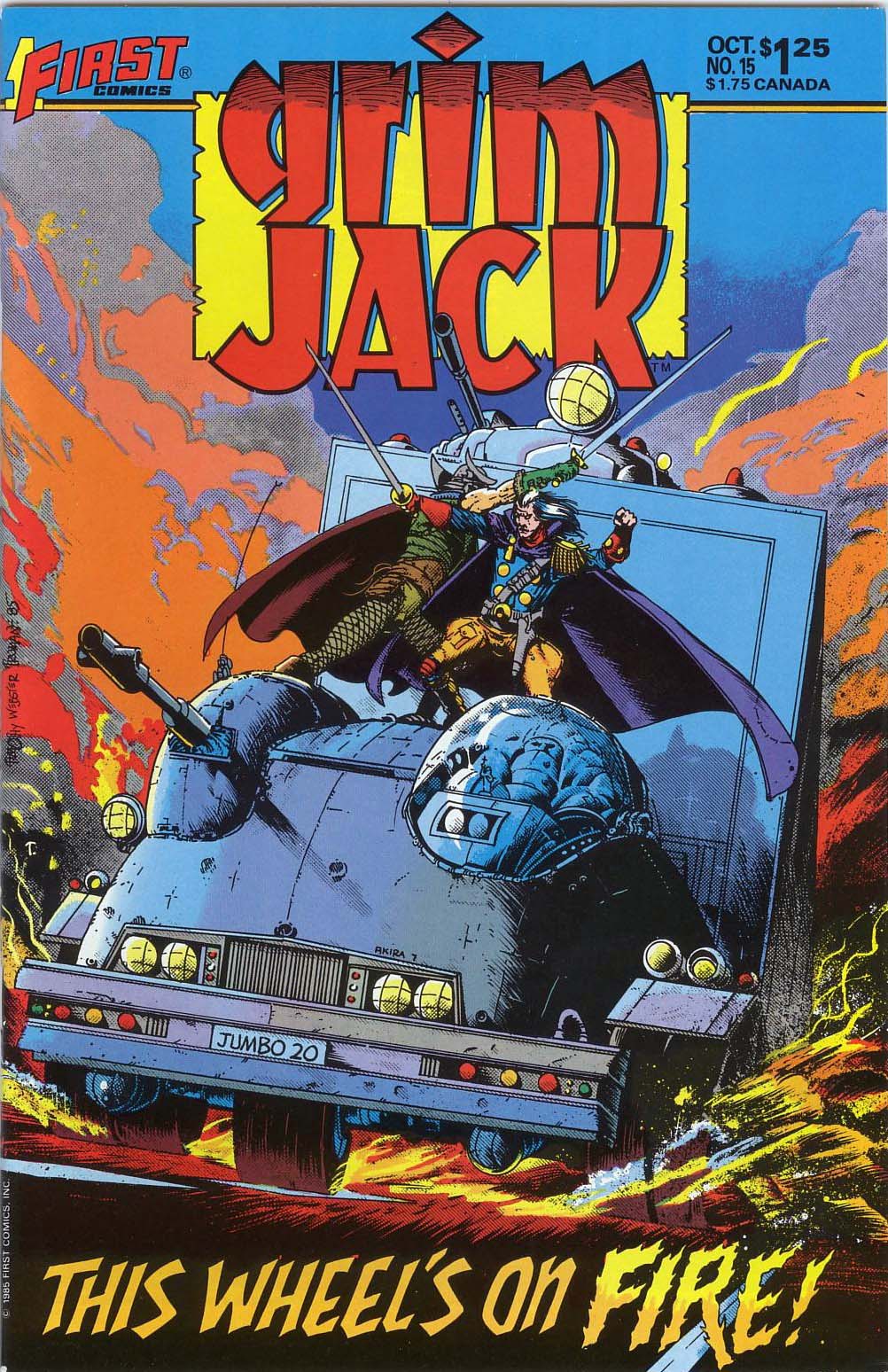 Read online Grimjack comic -  Issue #15 - 1