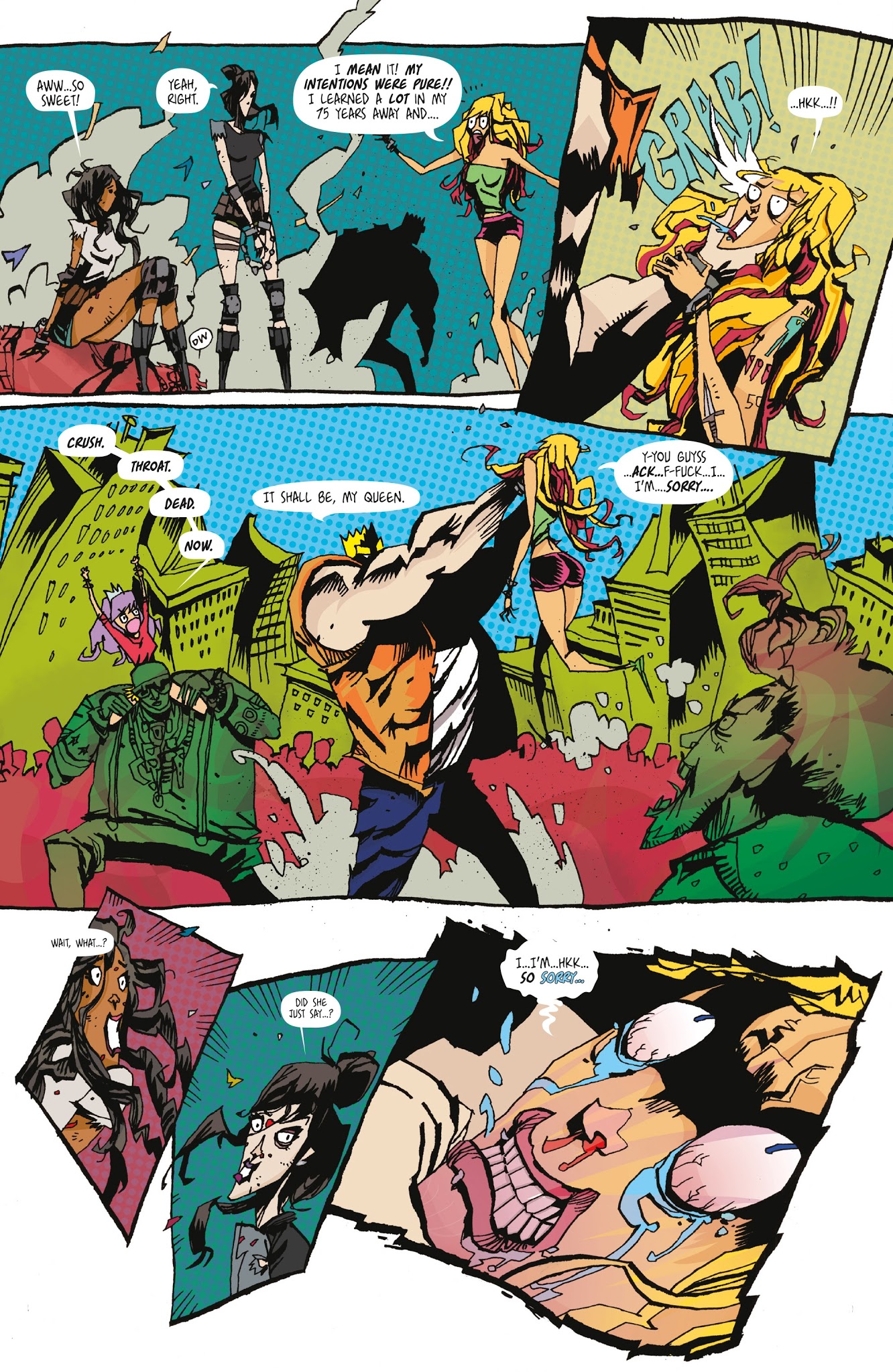 Read online Grrl Scouts: Magic Socks comic -  Issue #6 - 10