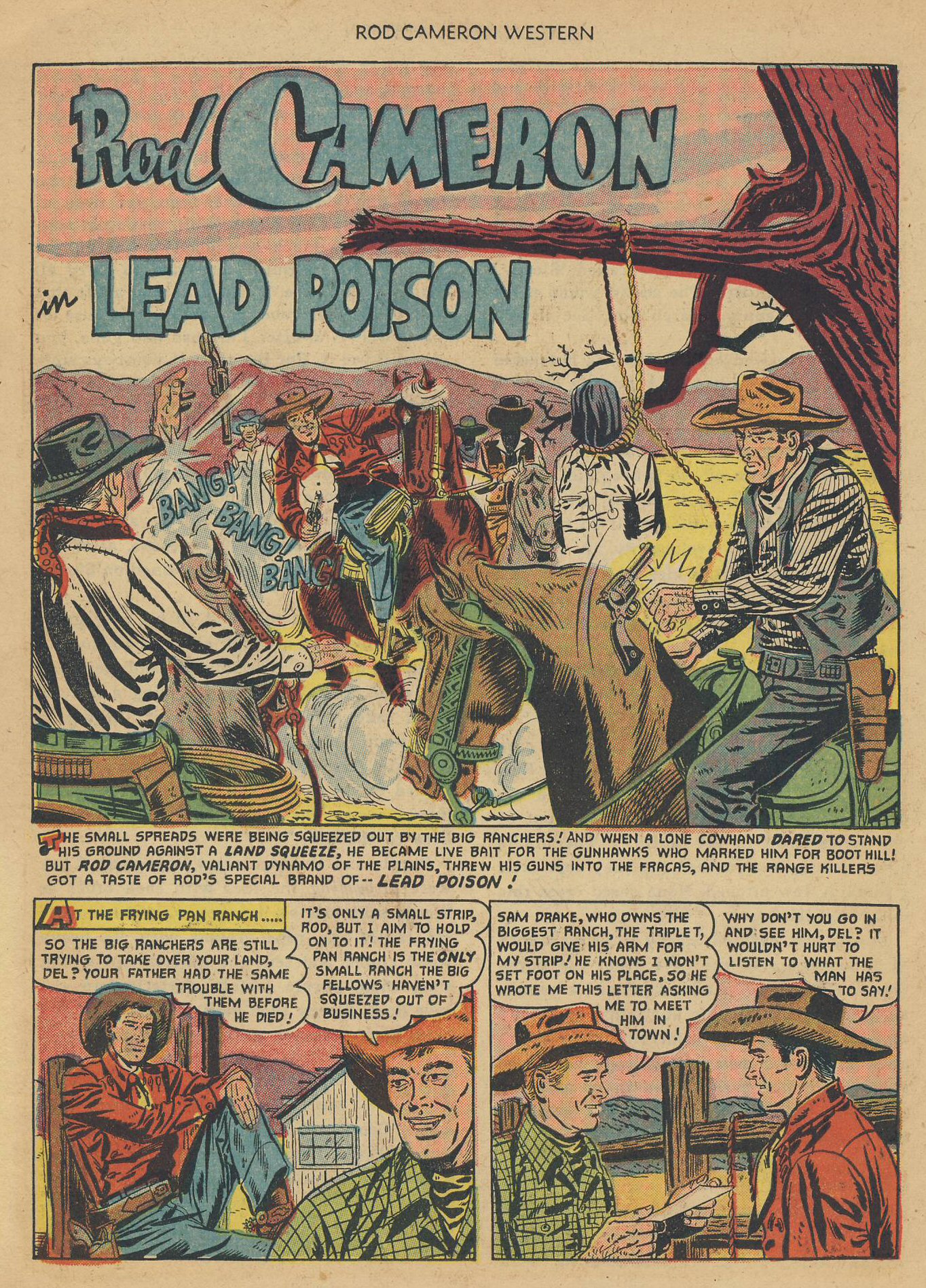 Read online Rod Cameron Western comic -  Issue #11 - 26