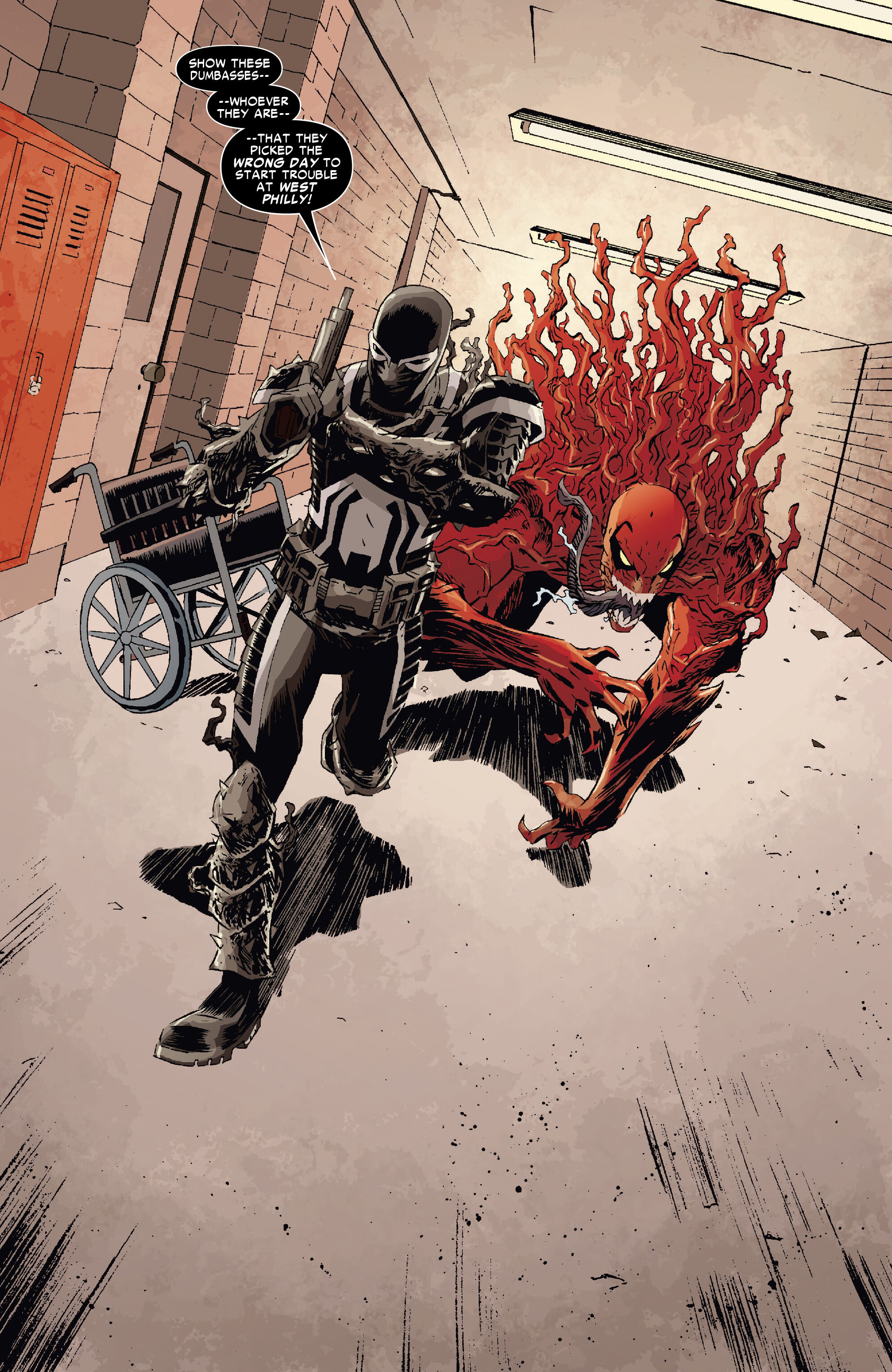 Read online Venom Modern Era Epic Collection comic -  Issue # The Savage Six (Part 5) - 92