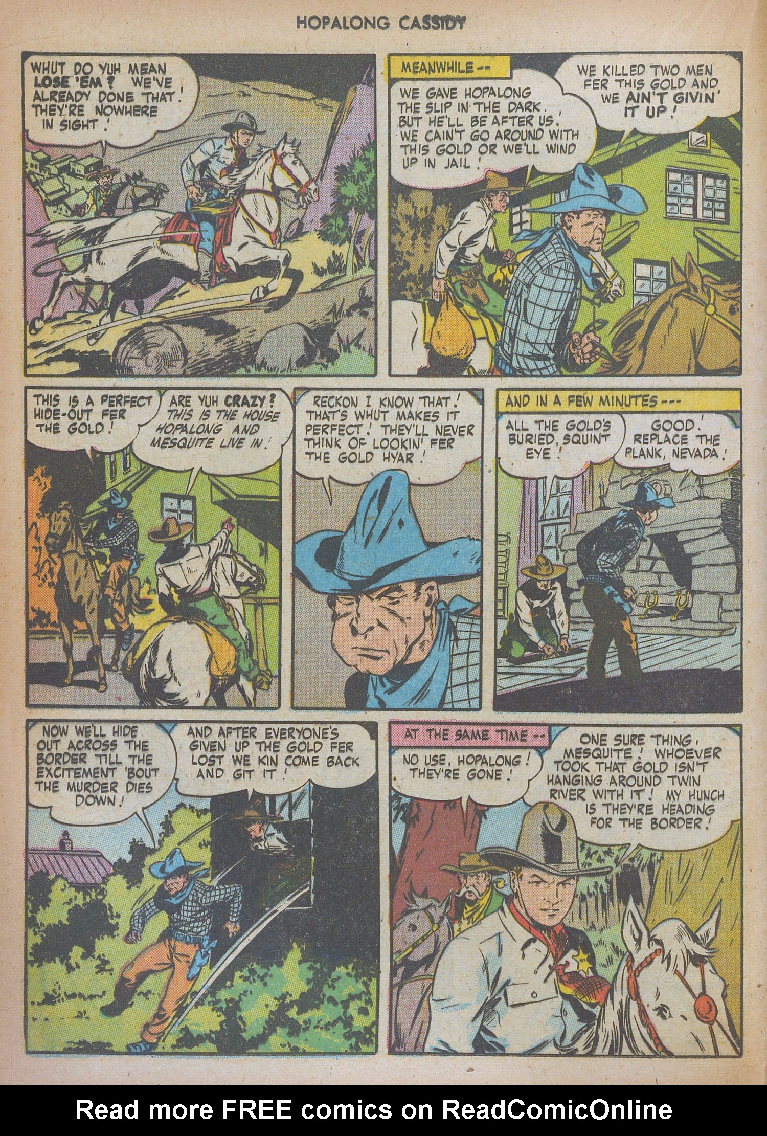 Read online Hopalong Cassidy comic -  Issue #6 - 26
