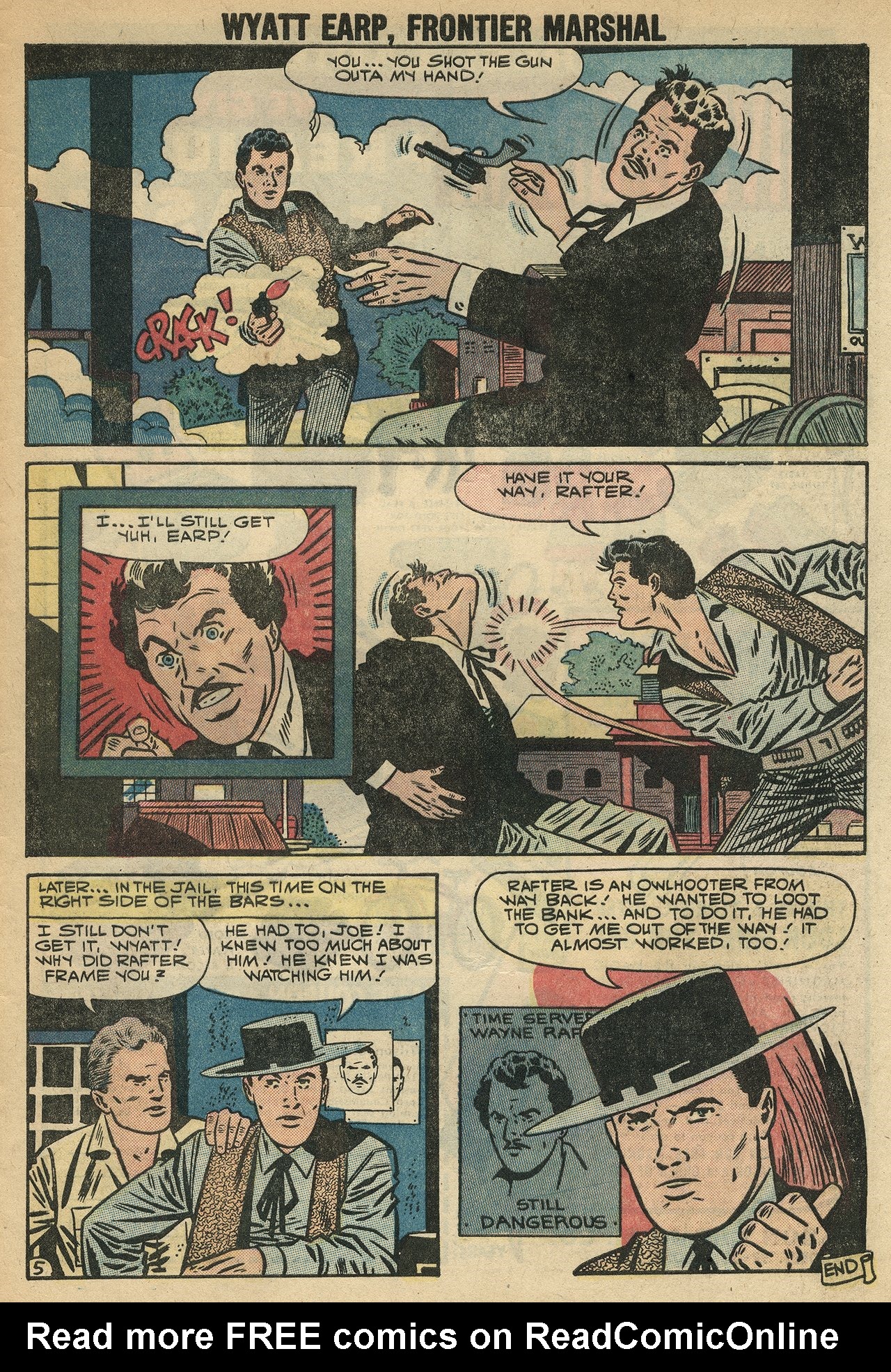 Read online Wyatt Earp Frontier Marshal comic -  Issue #25 - 33