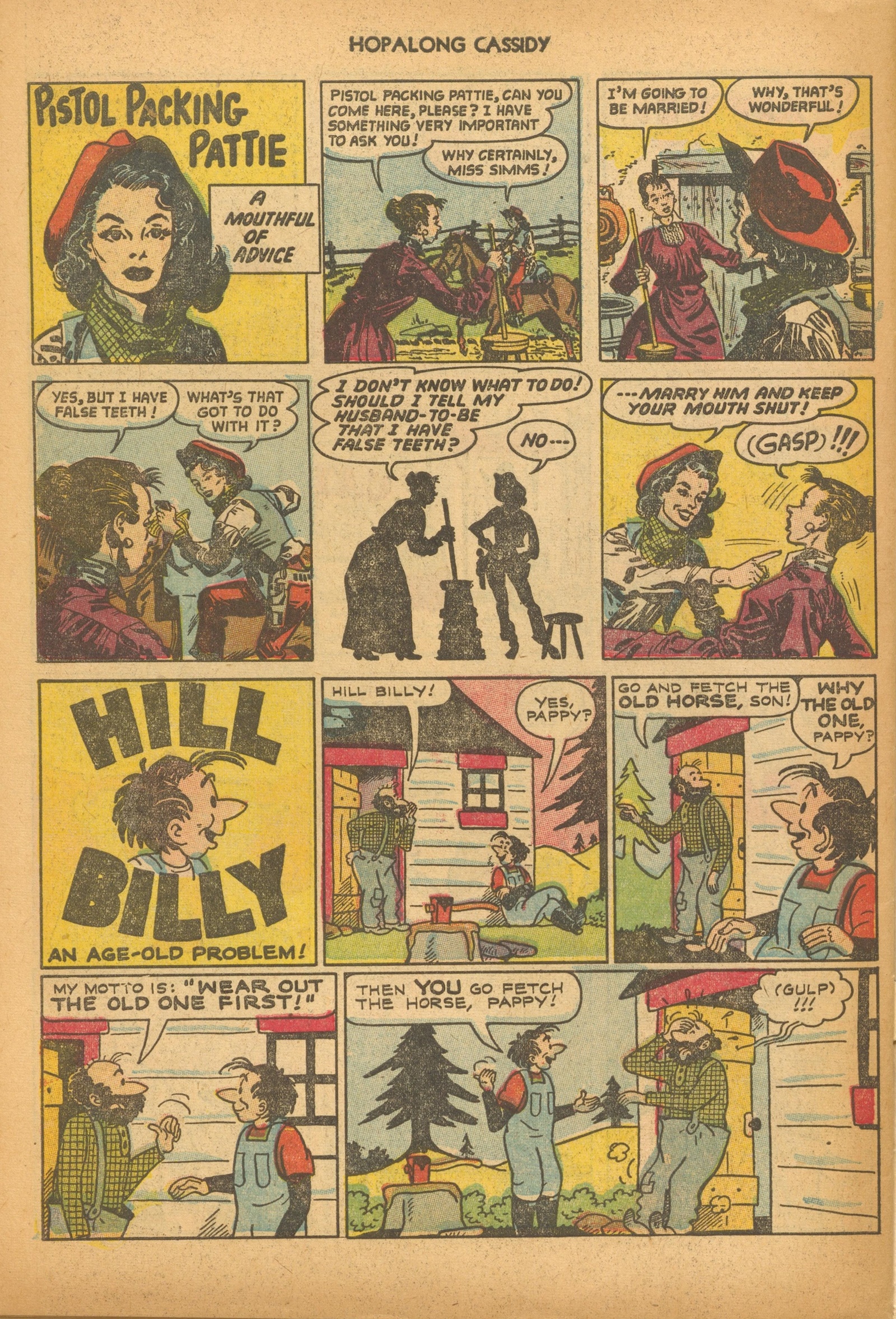 Read online Hopalong Cassidy comic -  Issue #81 - 34