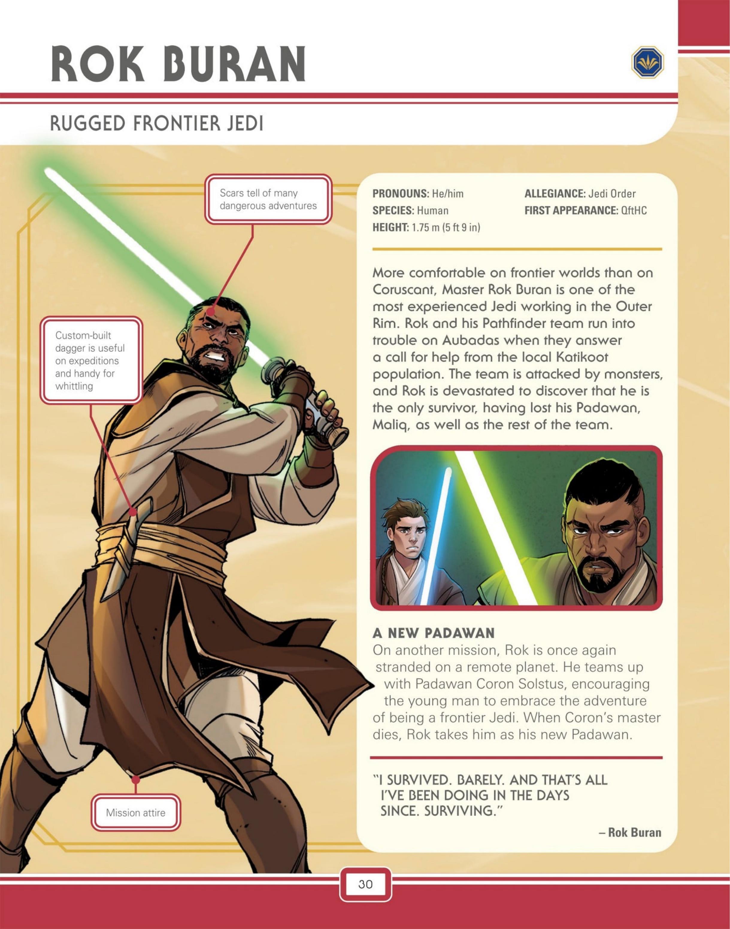 Read online Star Wars: The High Republic Character Encyclopedia comic -  Issue # TPB (Part 1) - 32