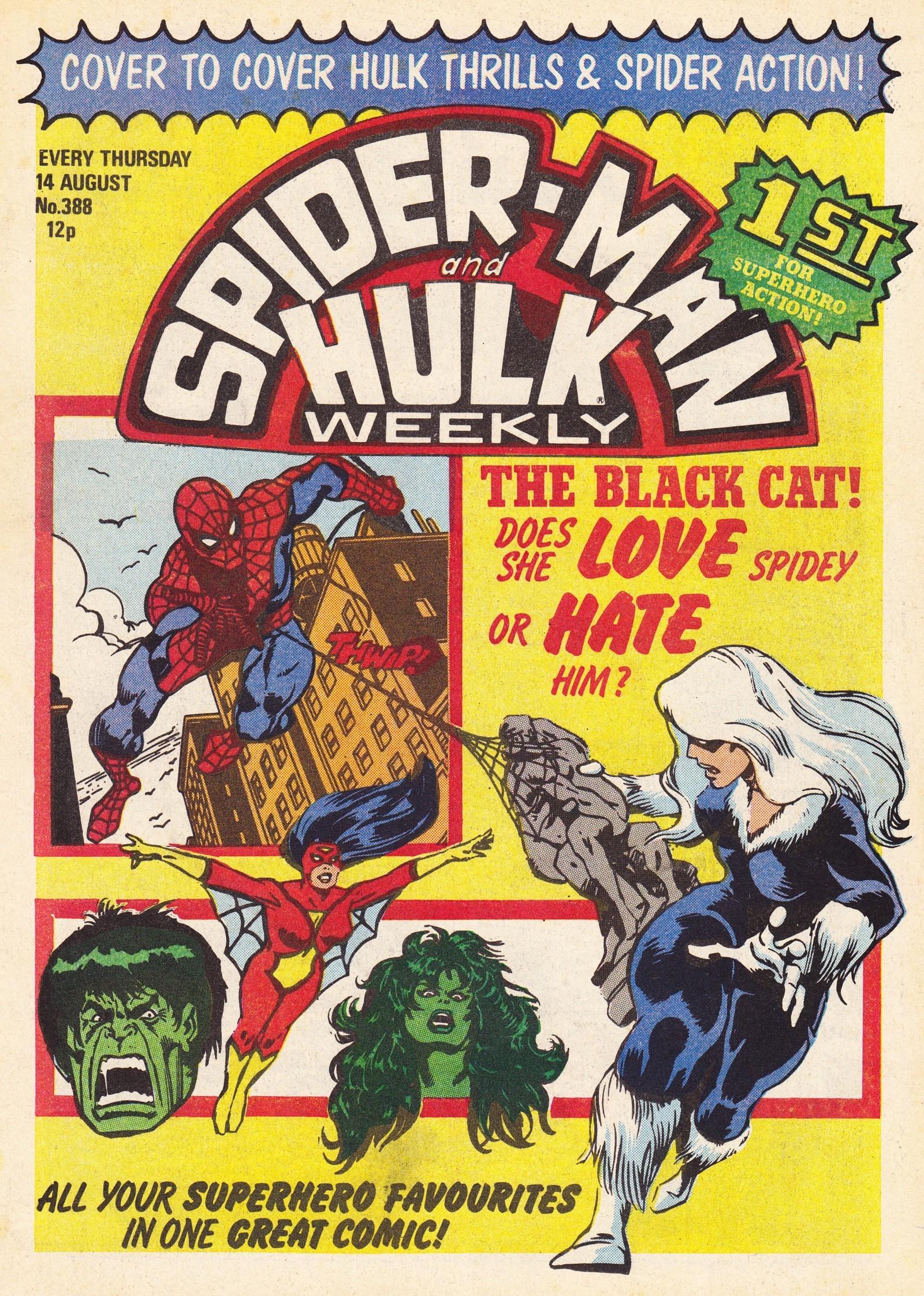 Read online Spider-Man and Hulk Weekly comic -  Issue #388 - 1
