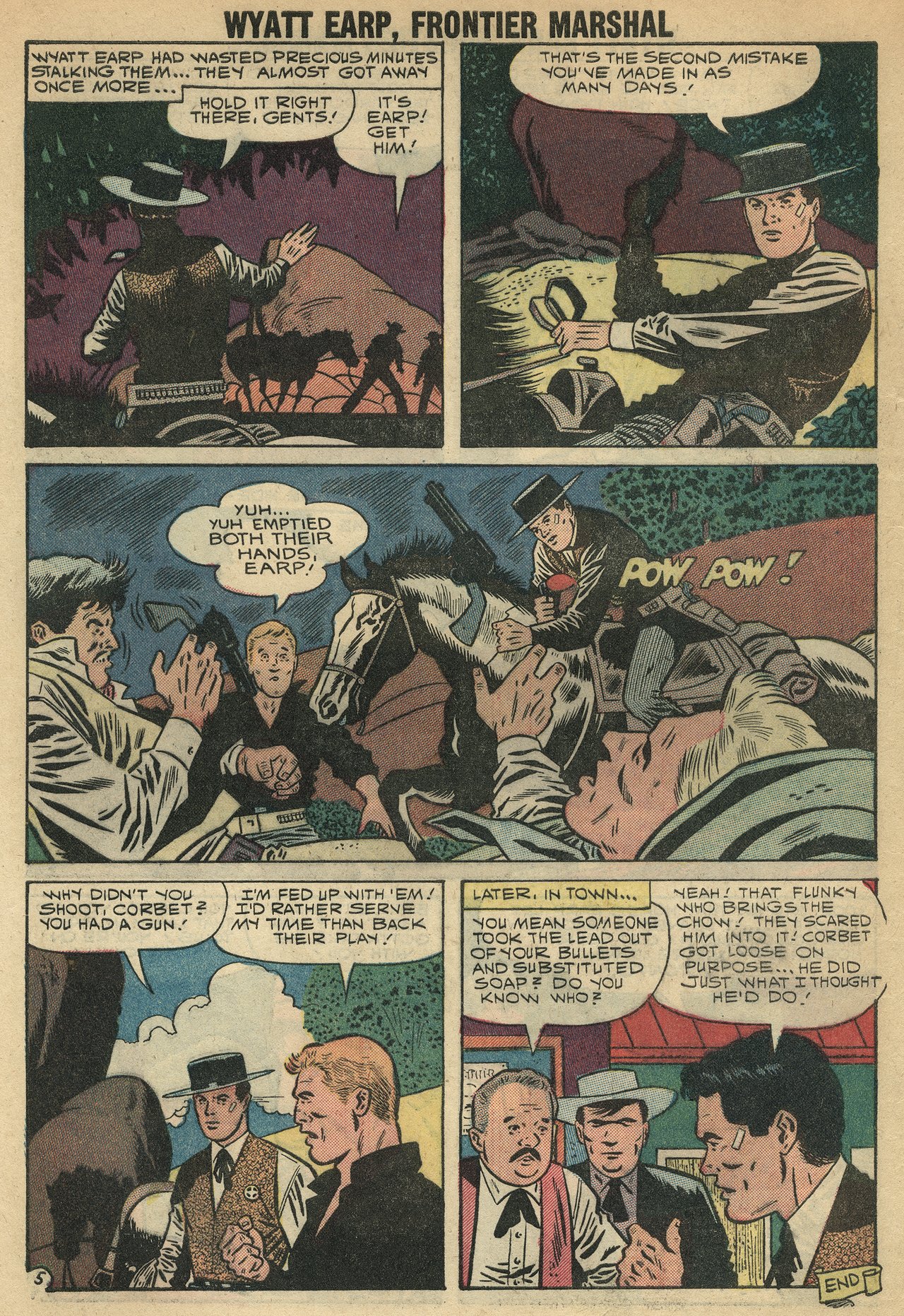 Read online Wyatt Earp Frontier Marshal comic -  Issue #25 - 8