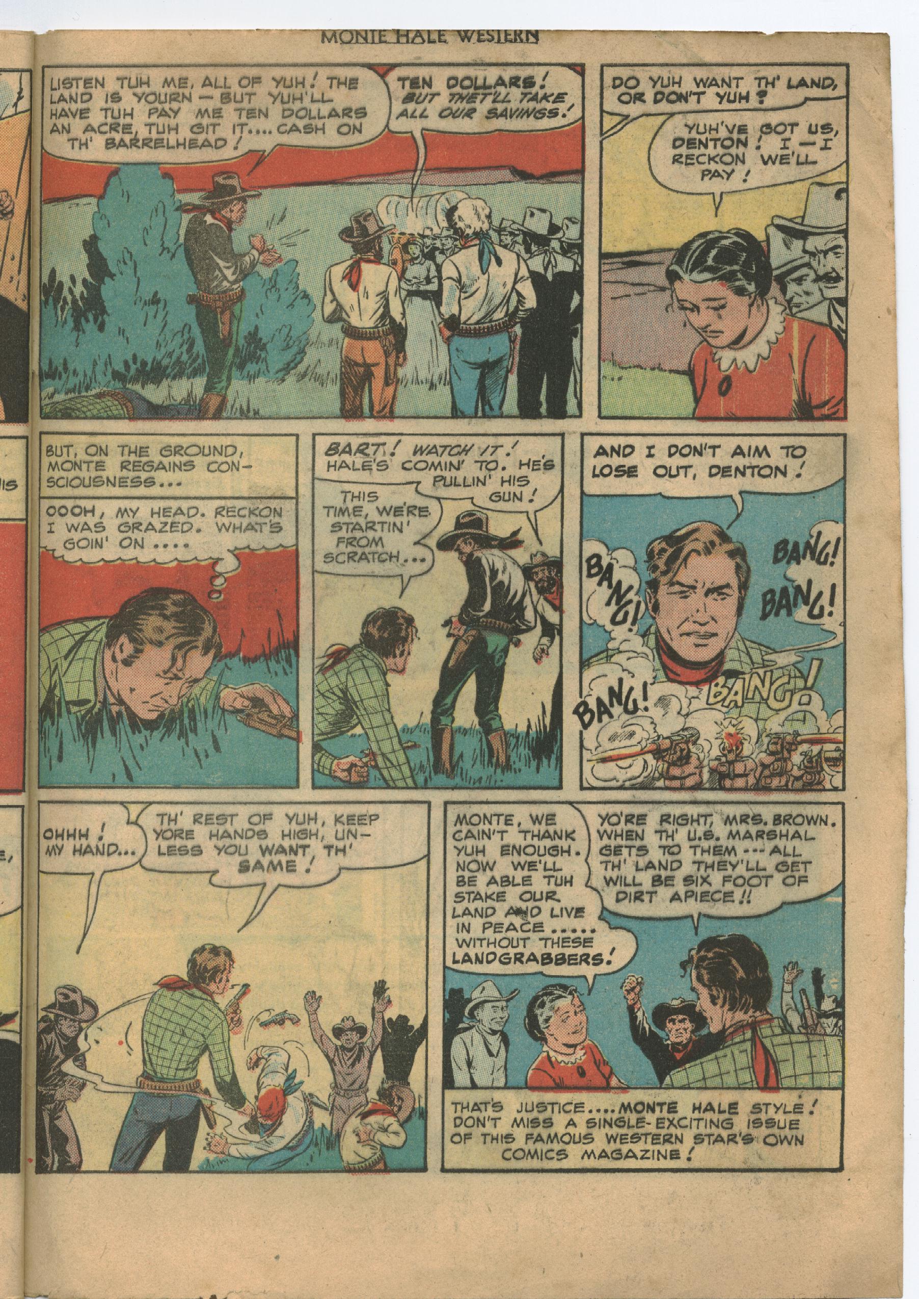 Read online Monte Hale Western comic -  Issue #29 - 49