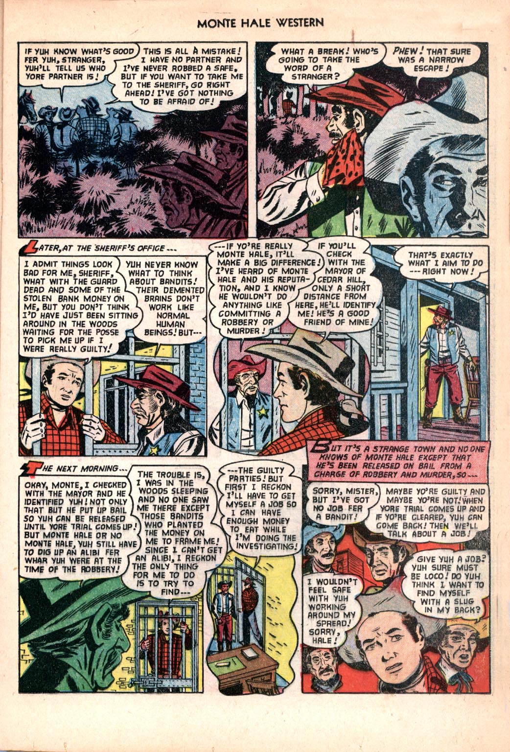 Read online Monte Hale Western comic -  Issue #81 - 13