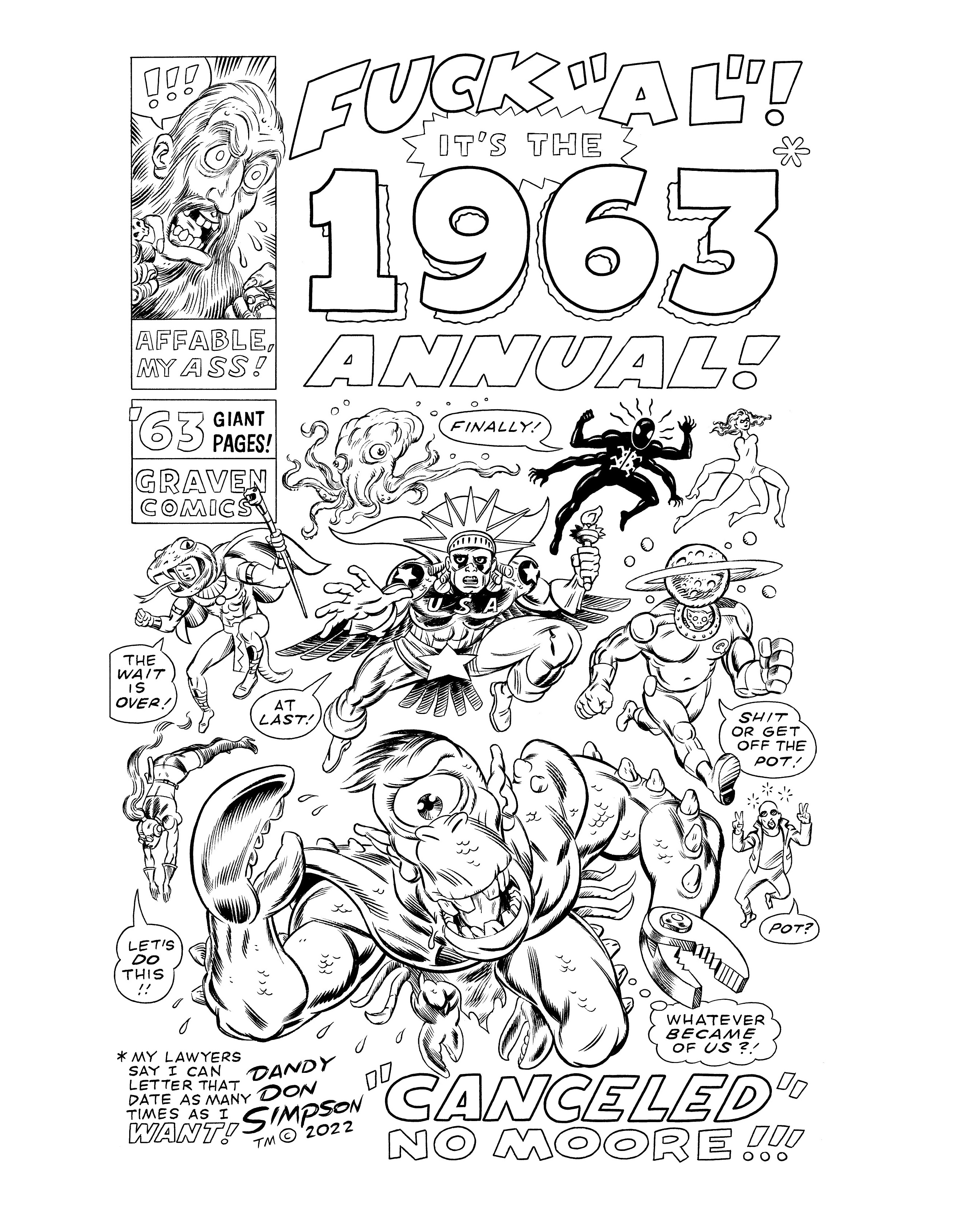 Read online X-Amount of Comics: 1963 (WhenElse) Annual comic -  Issue # TPB - 5