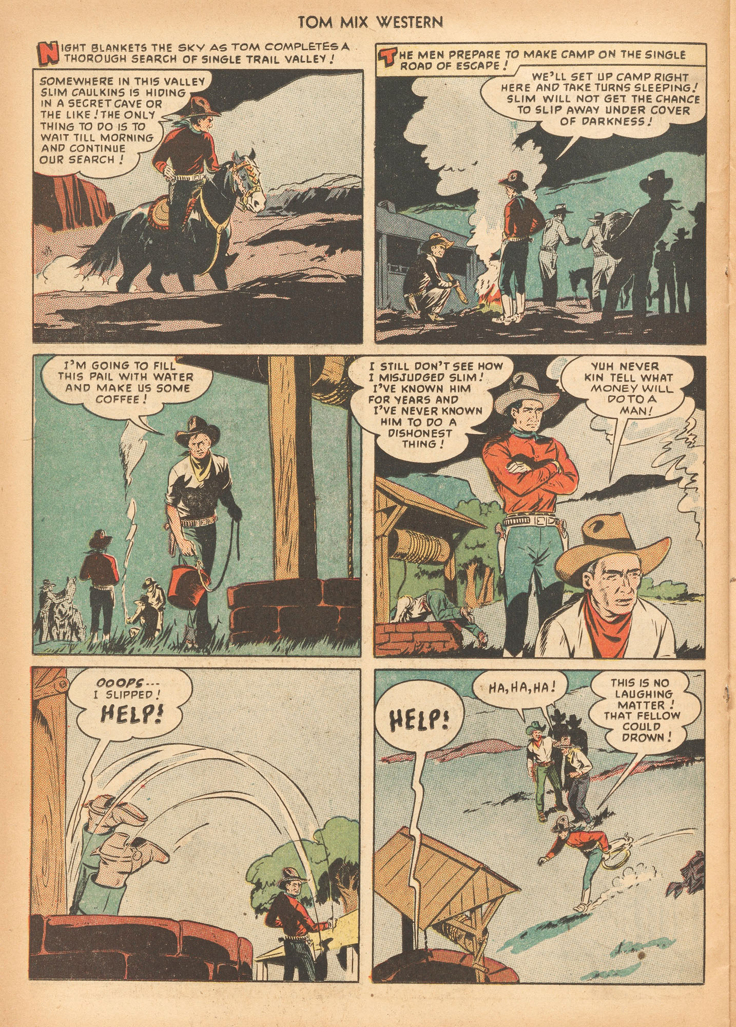 Read online Tom Mix Western (1948) comic -  Issue #23 - 30