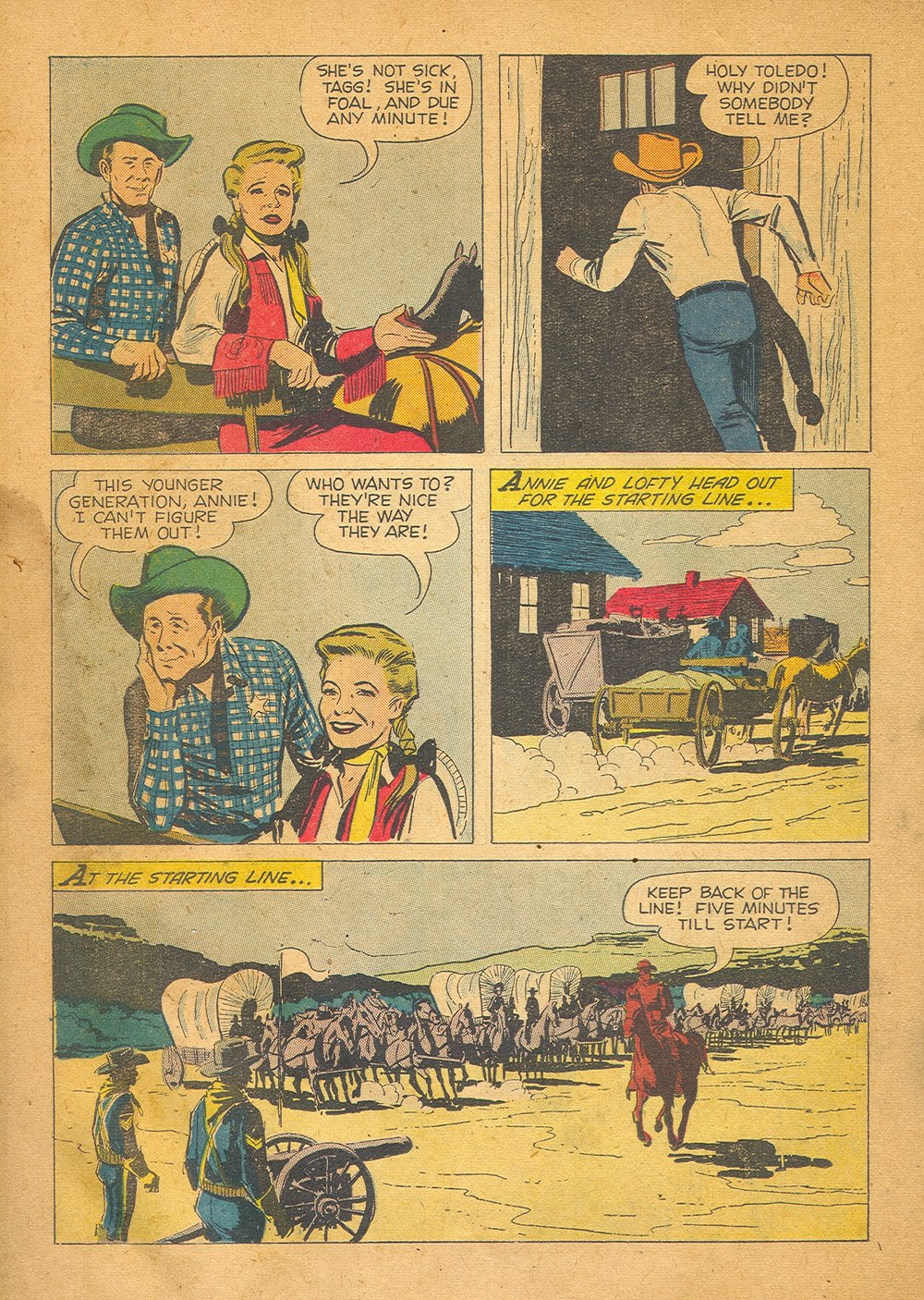 Read online Annie Oakley & Tagg comic -  Issue #10 - 14