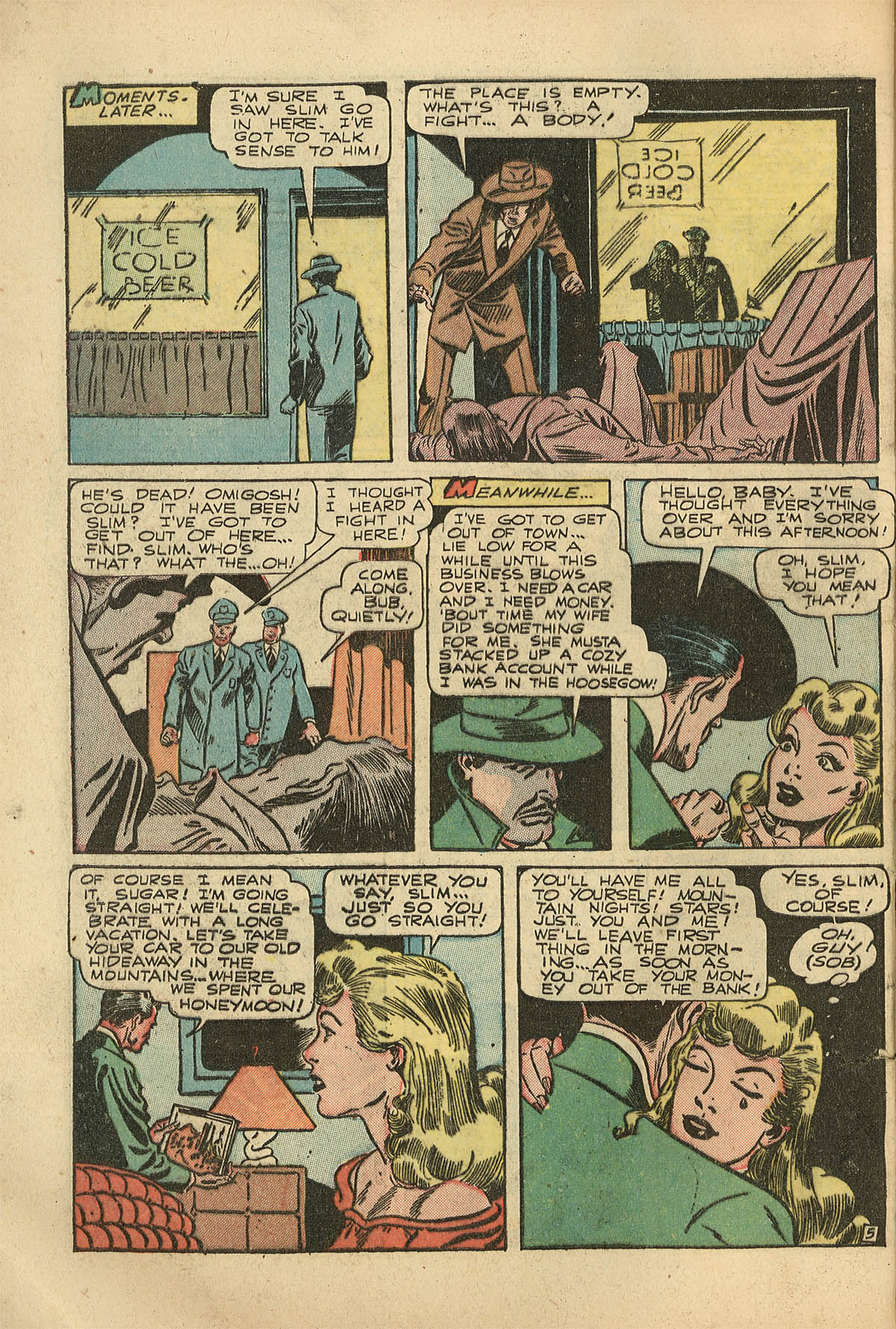 Read online Exciting Comics comic -  Issue #68 - 28