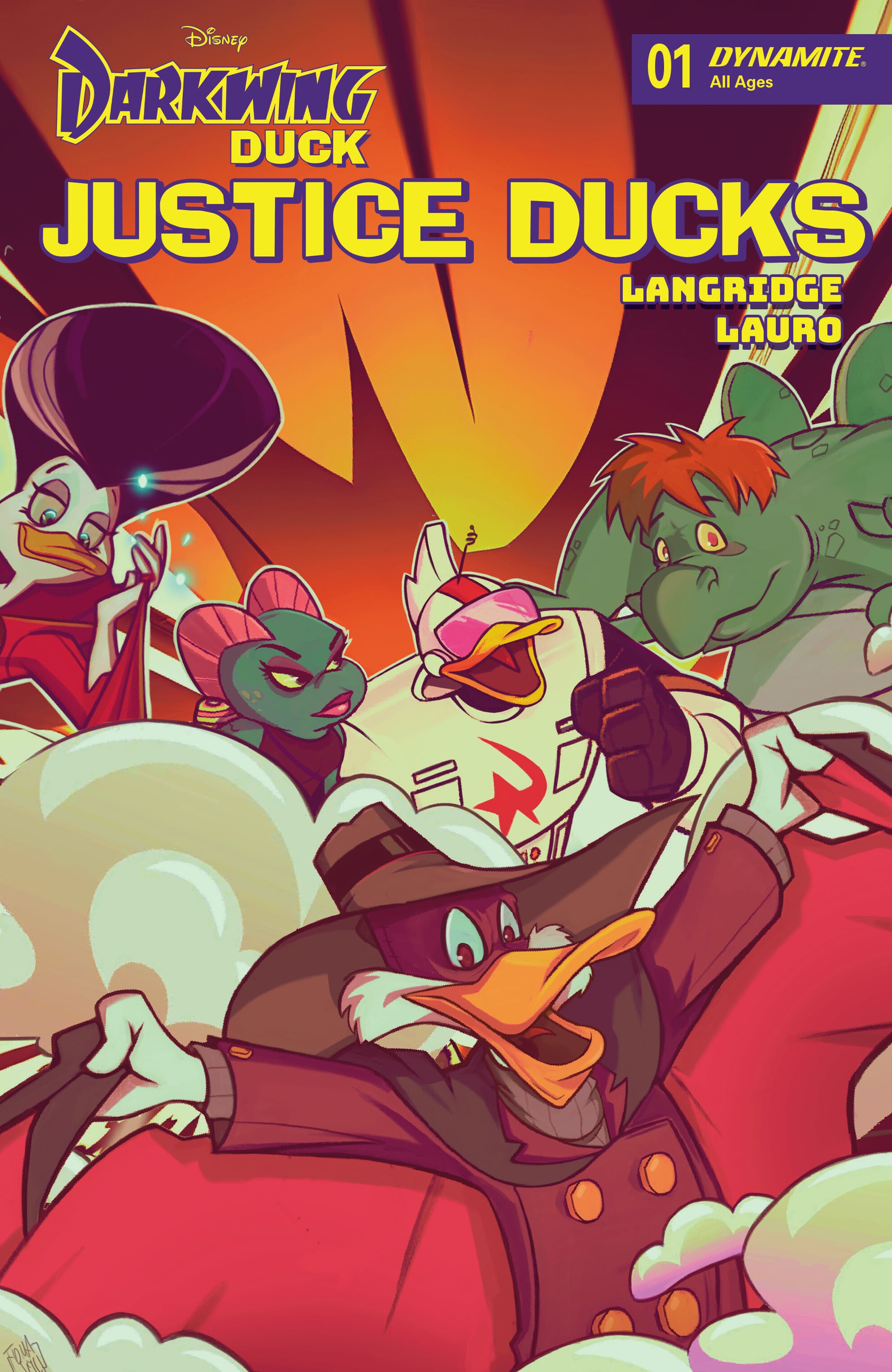 Read online Darkwing Duck: Justice Ducks comic -  Issue #1 - 2
