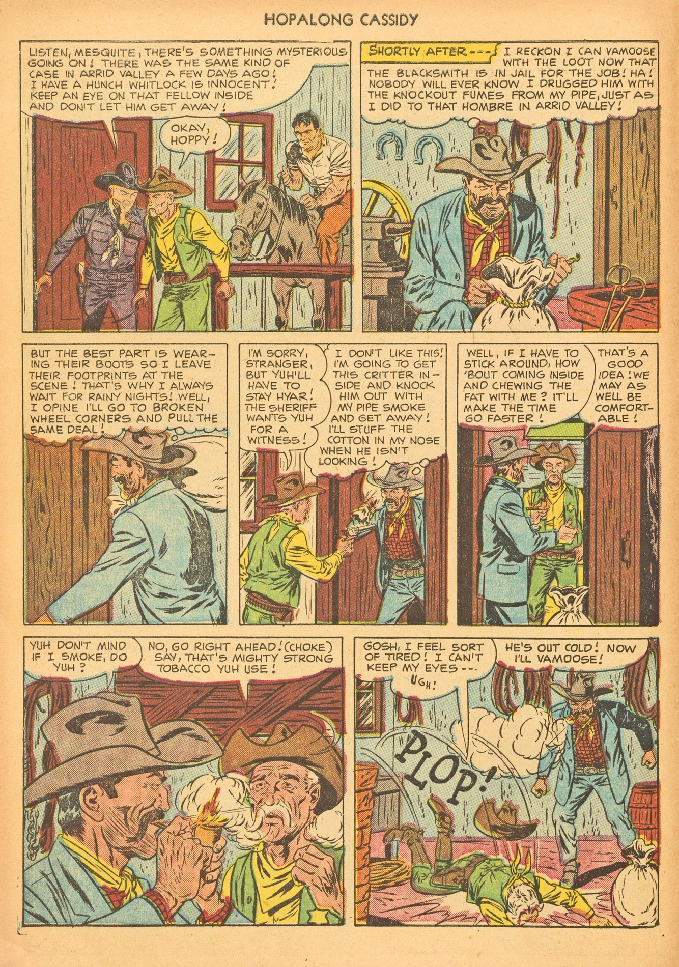 Read online Hopalong Cassidy comic -  Issue #61 - 10