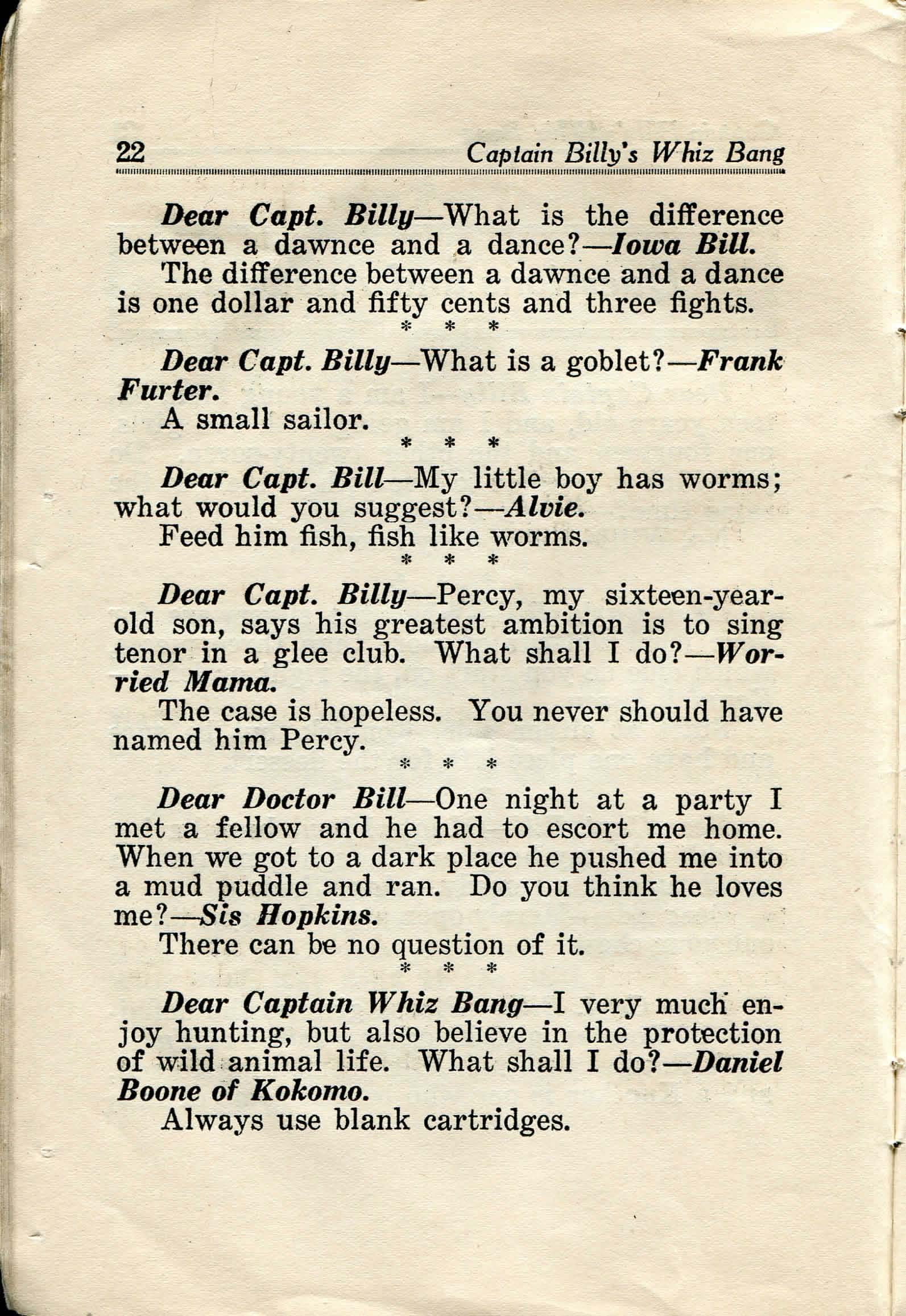 Read online Captain Billy's Whiz Bang comic -  Issue #32 - 24