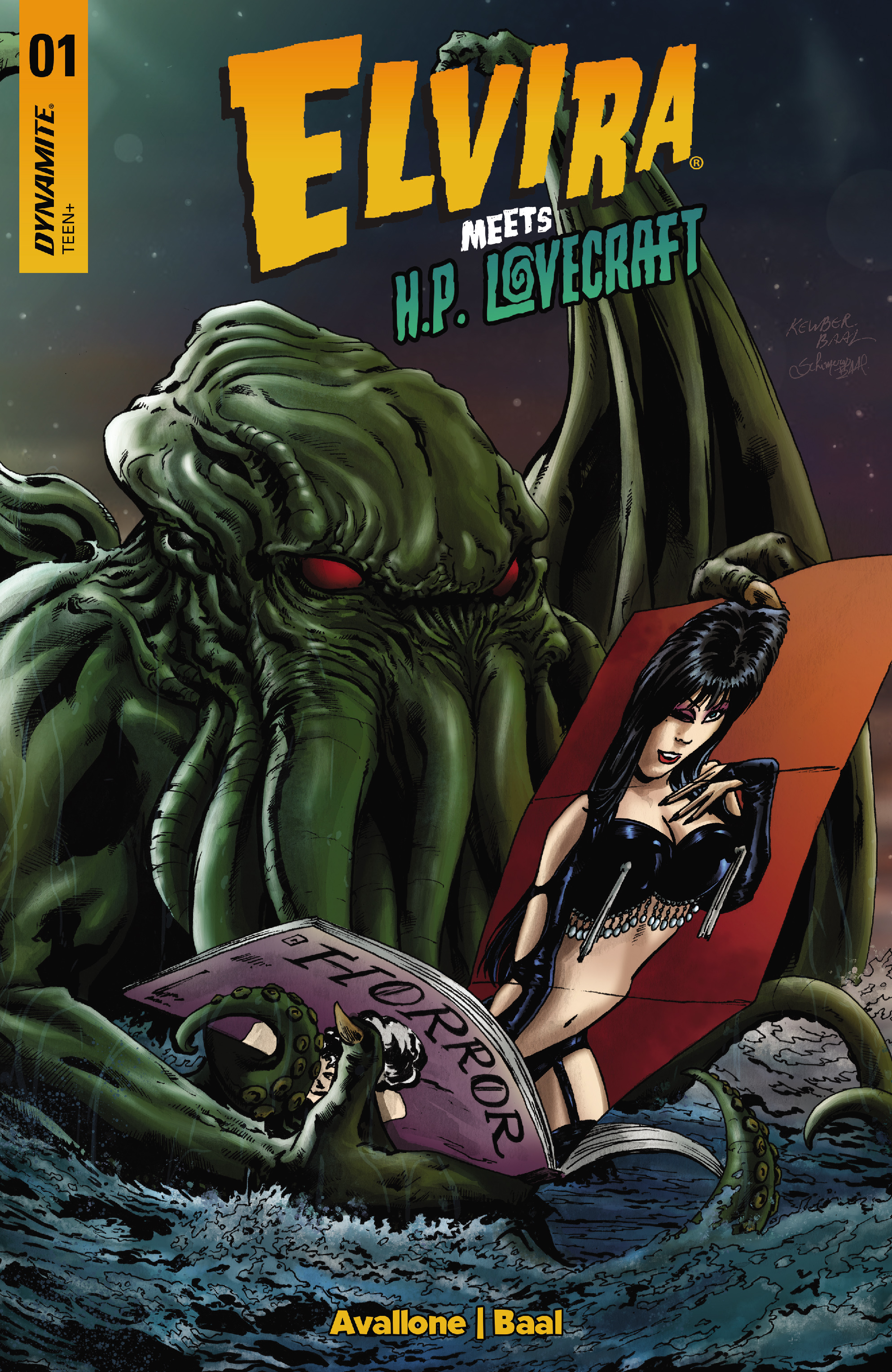Read online Elvira Meets H.P. Lovecraft comic -  Issue #1 - 2
