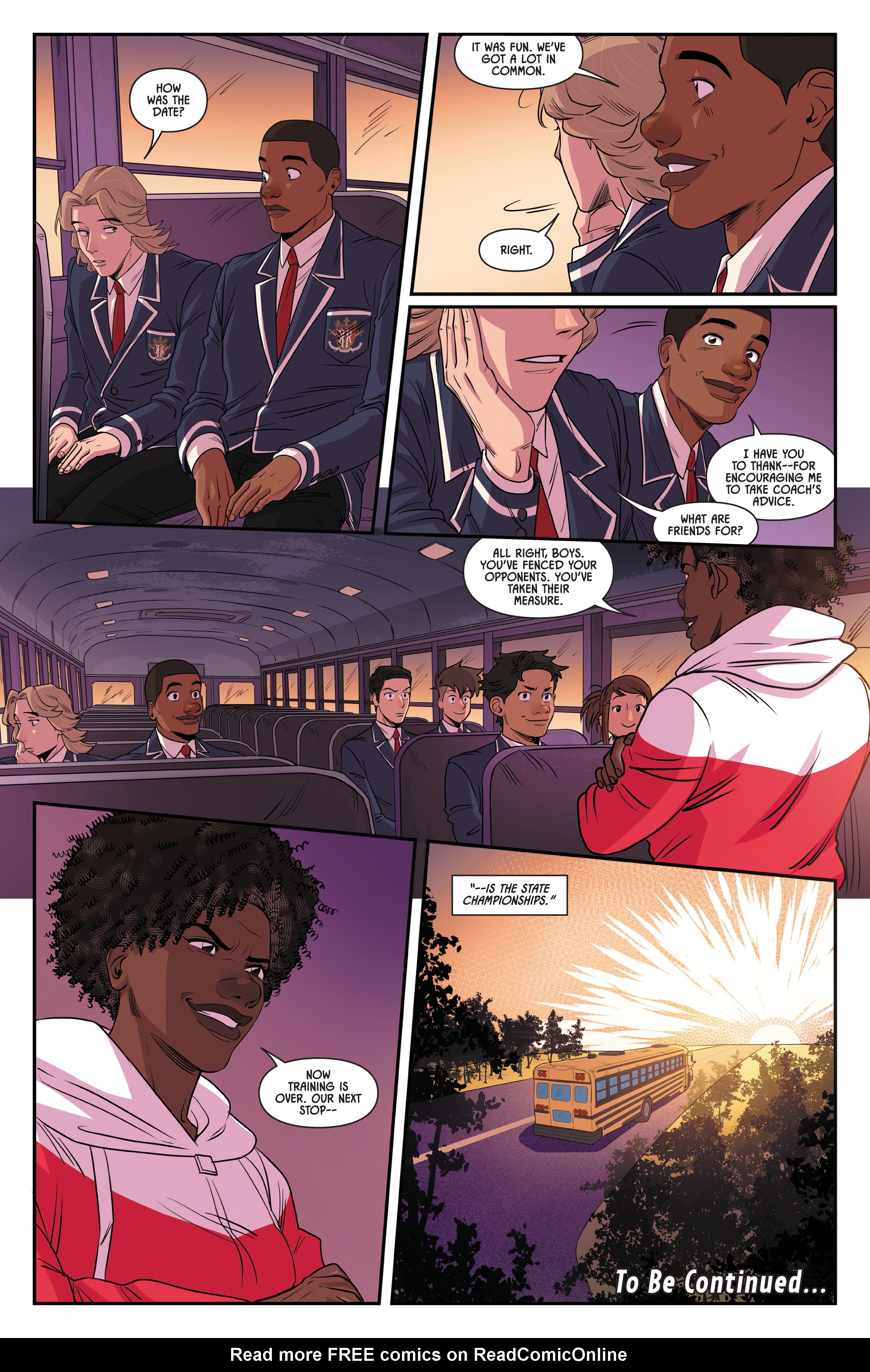 Read online Fence comic -  Issue # _TPB 6 - 96