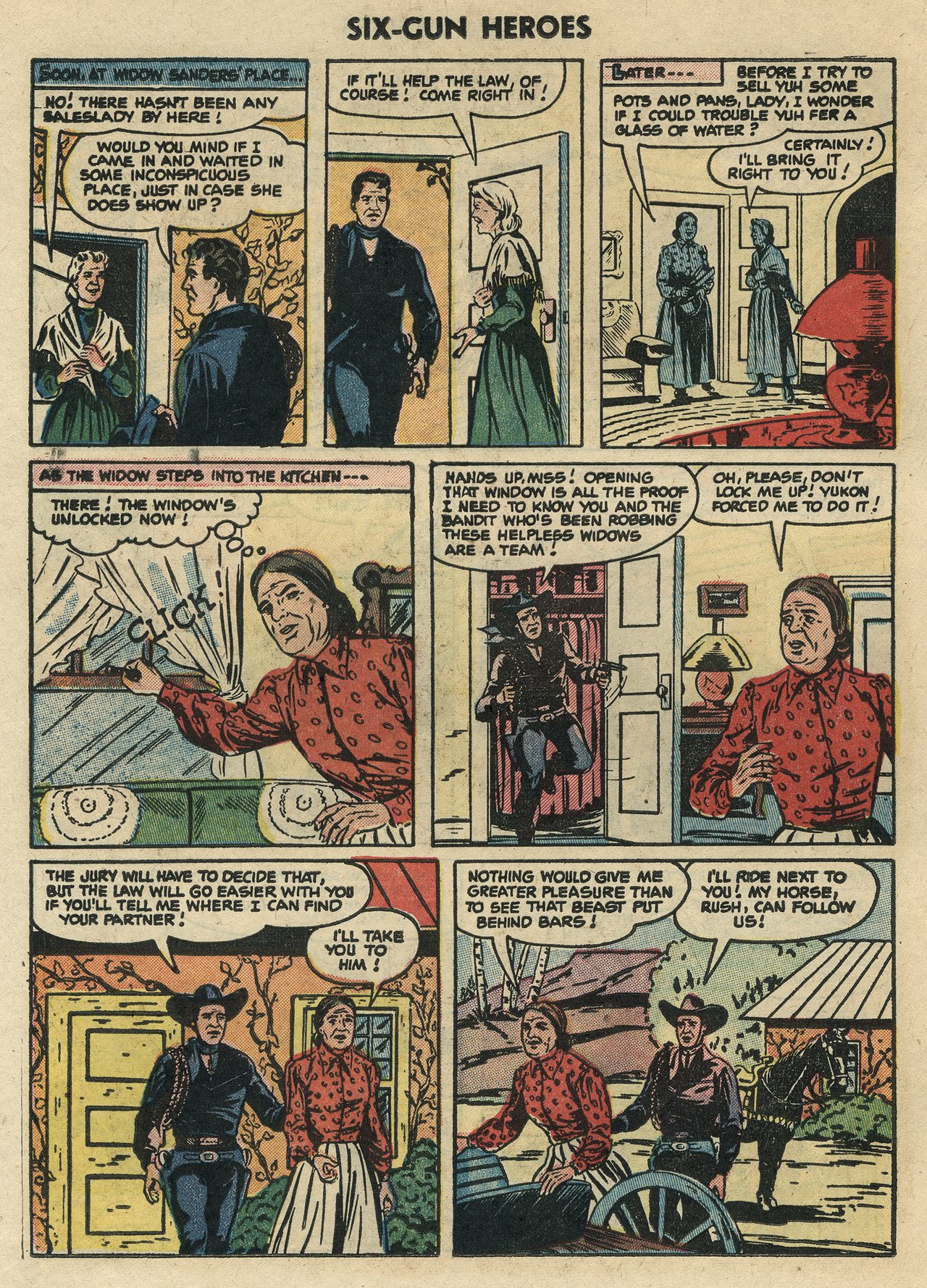Read online Six-Gun Heroes comic -  Issue #32 - 22