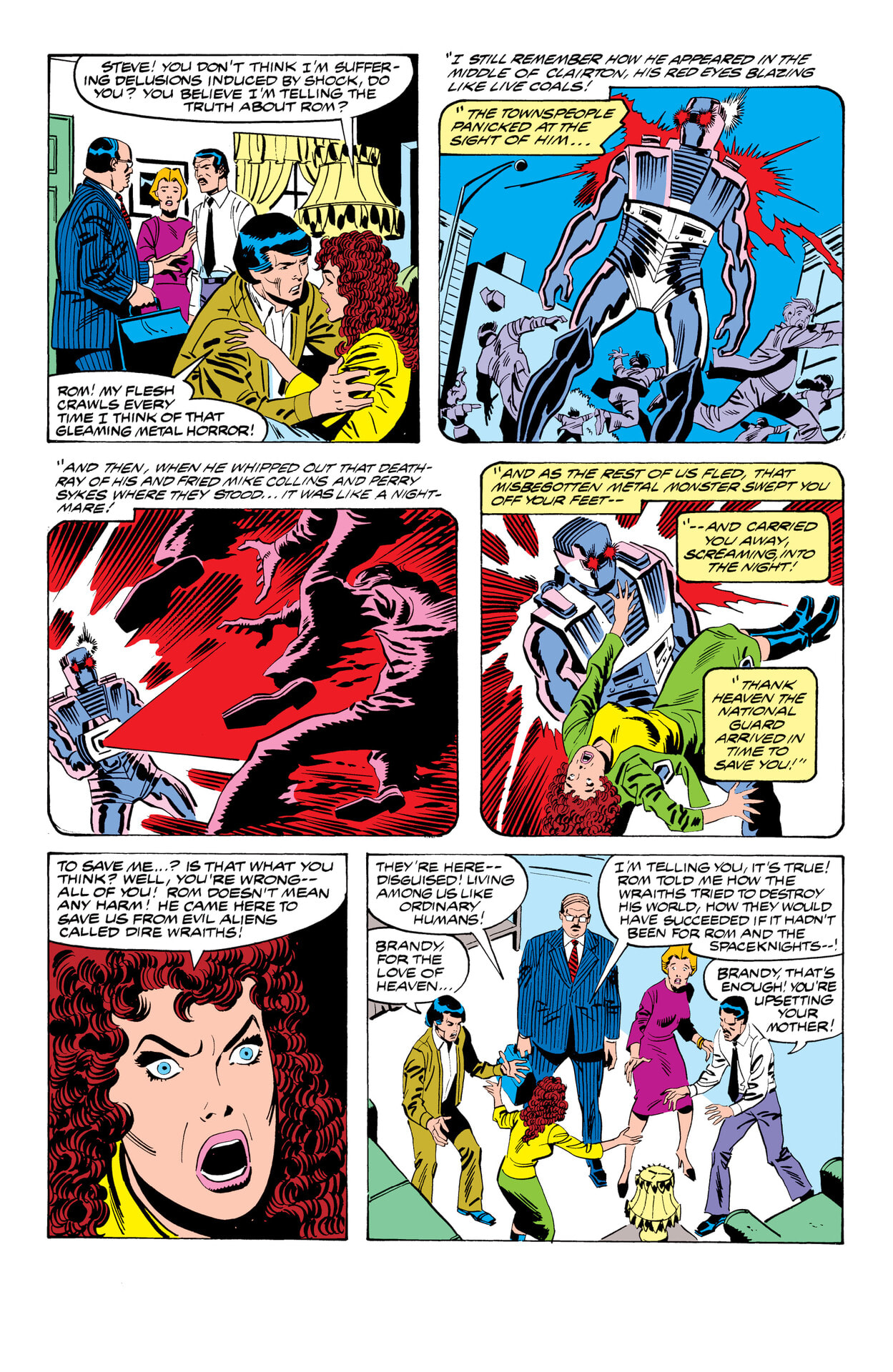Read online Rom: The Original Marvel Years Omnibus comic -  Issue # TPB (Part 1) - 40