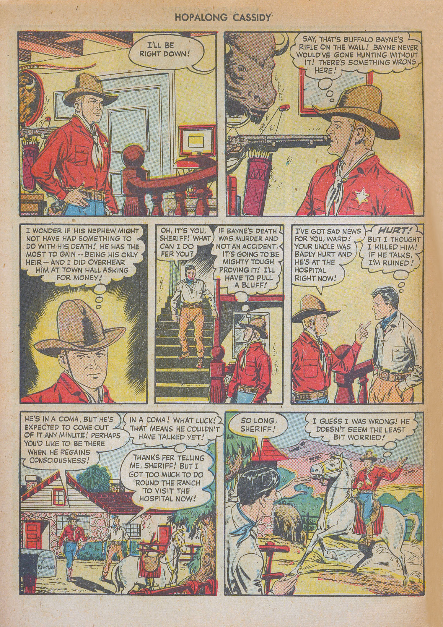 Read online Hopalong Cassidy comic -  Issue #28 - 46