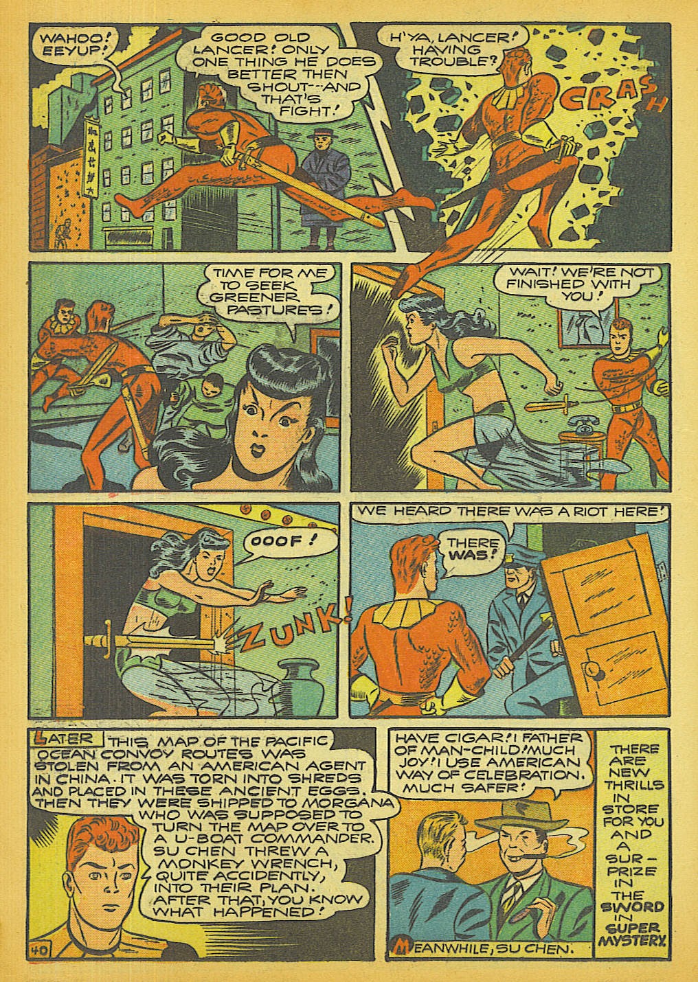 Read online Super-Mystery Comics comic -  Issue #17 - 40