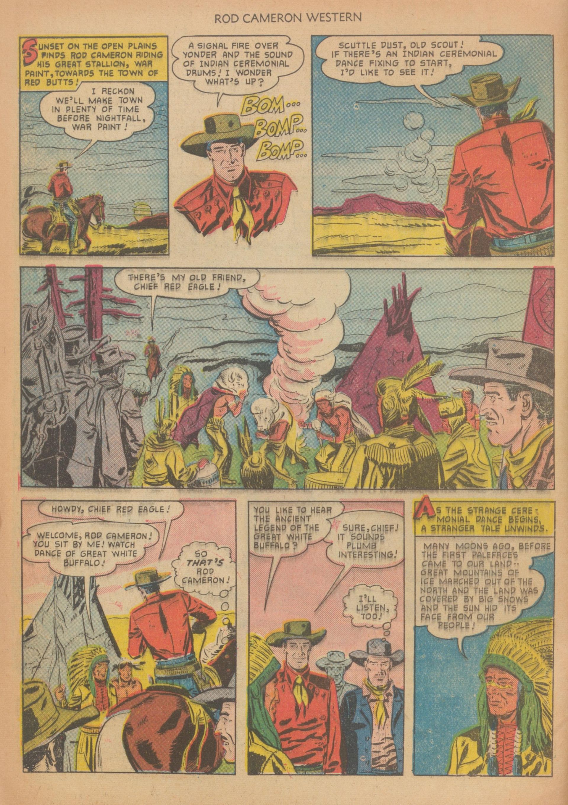 Read online Rod Cameron Western comic -  Issue #10 - 4