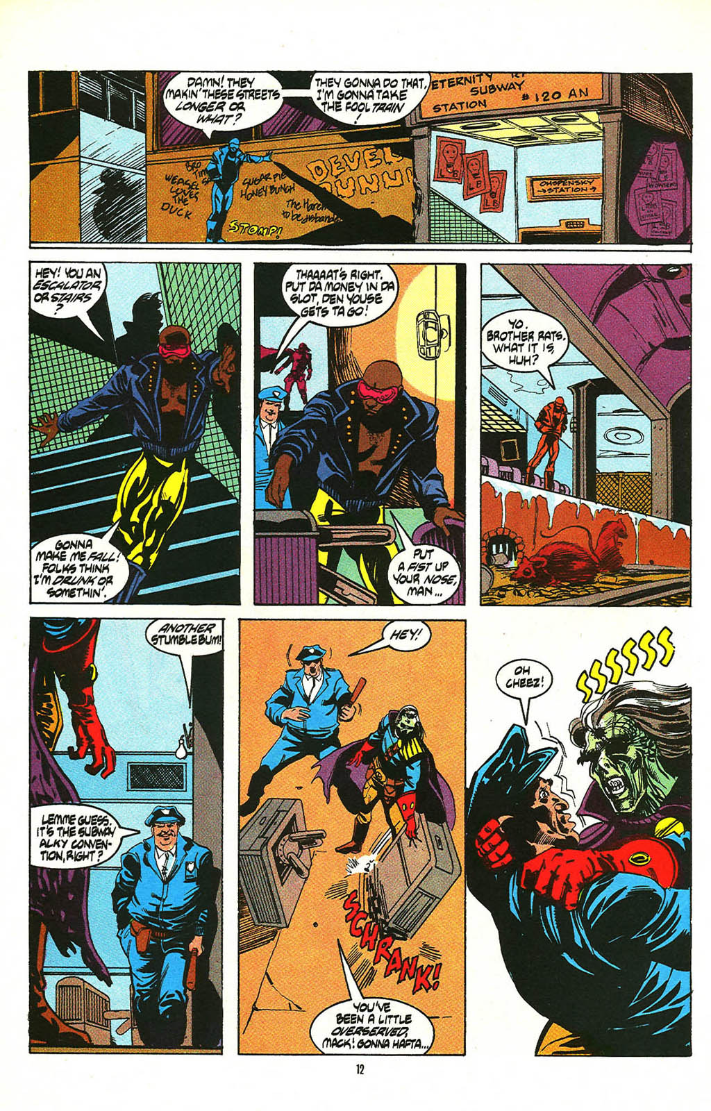 Read online Grimjack comic -  Issue #39 - 16