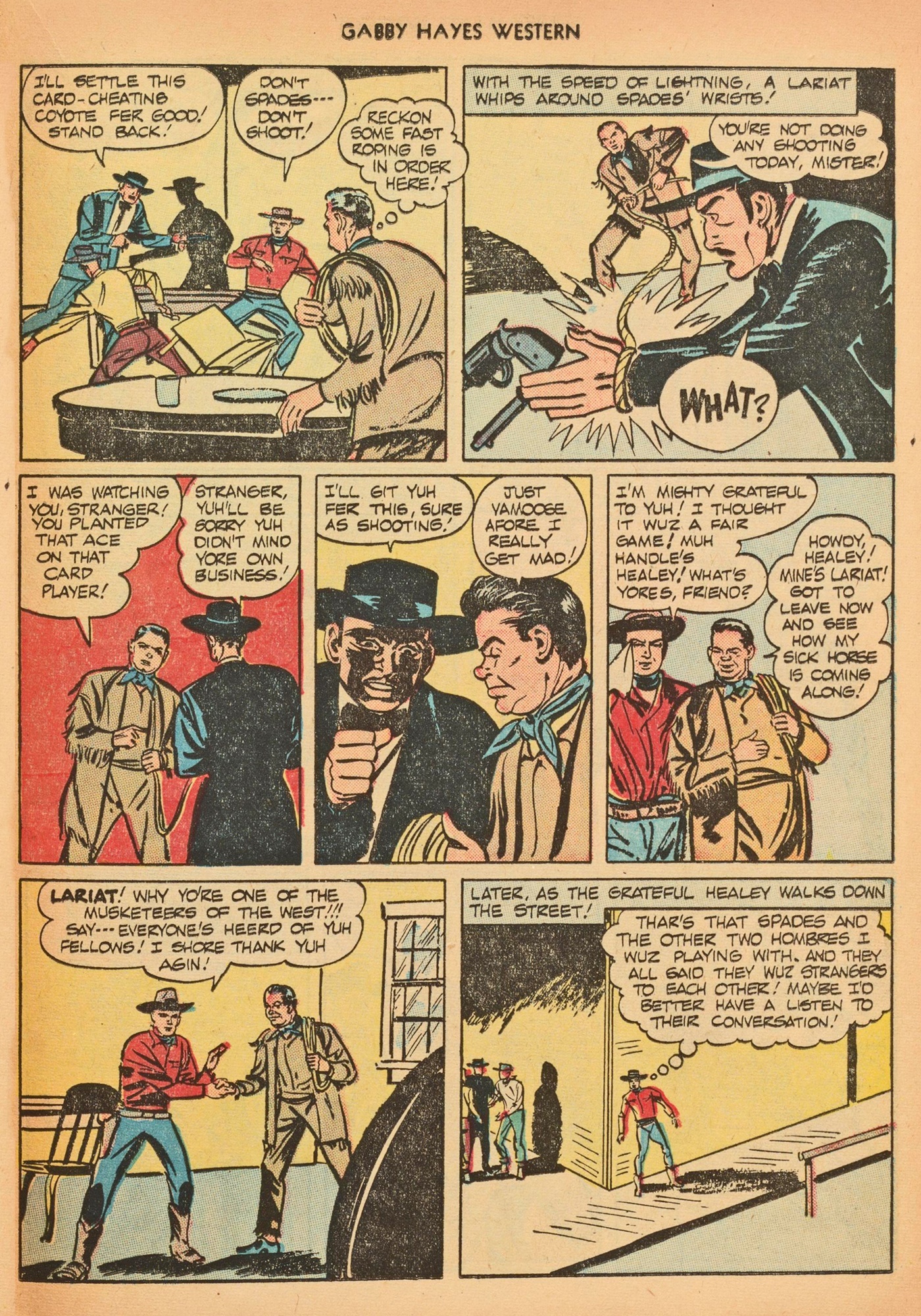 Read online Gabby Hayes Western comic -  Issue #8 - 21