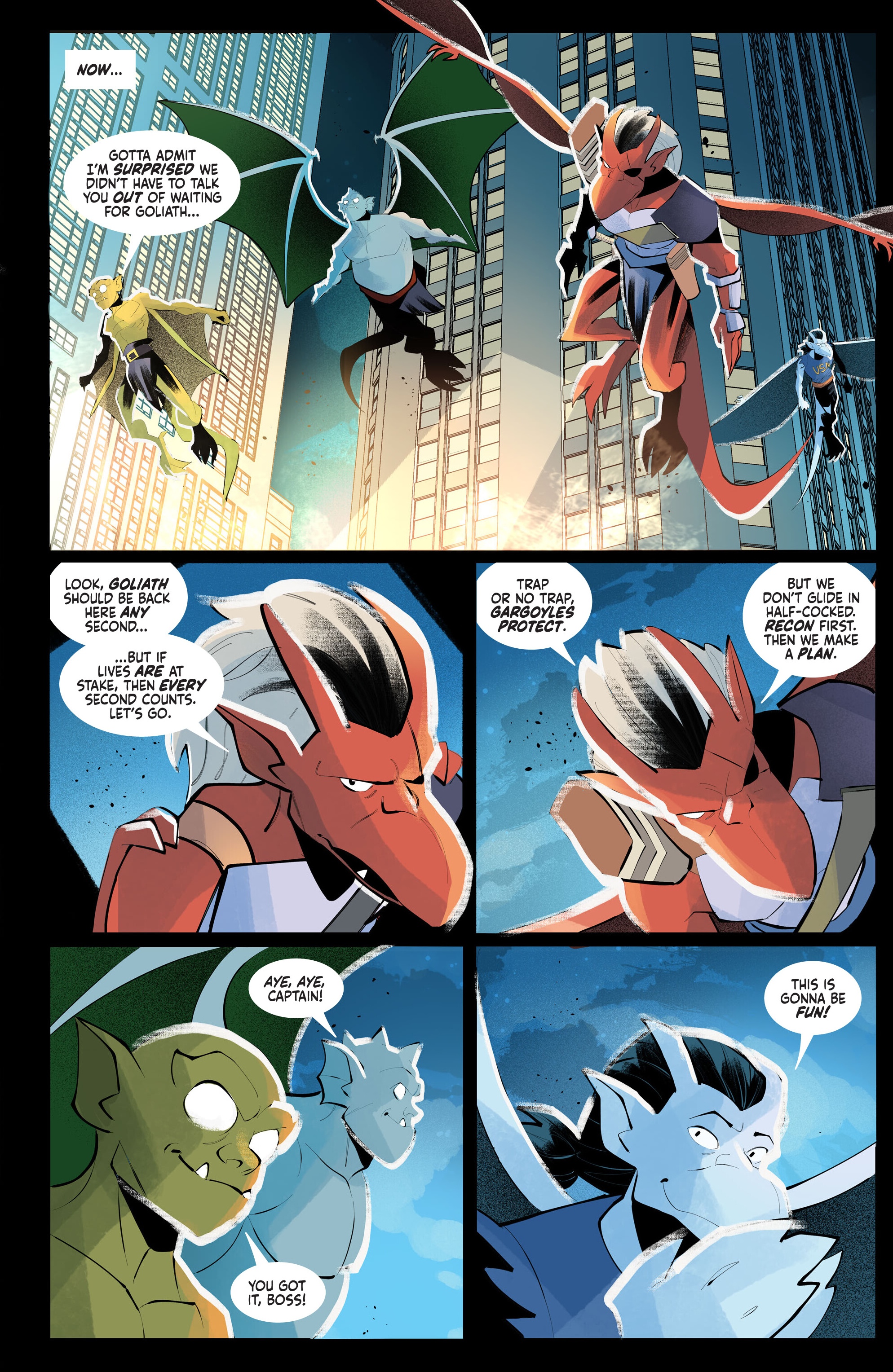 Read online Gargoyles (2022) comic -  Issue #11 - 15