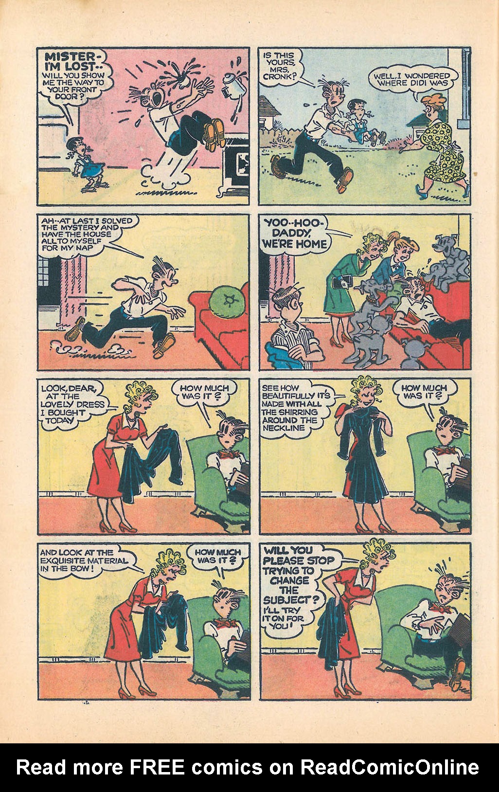 Read online Blondie Comics (1960) comic -  Issue #149 - 30