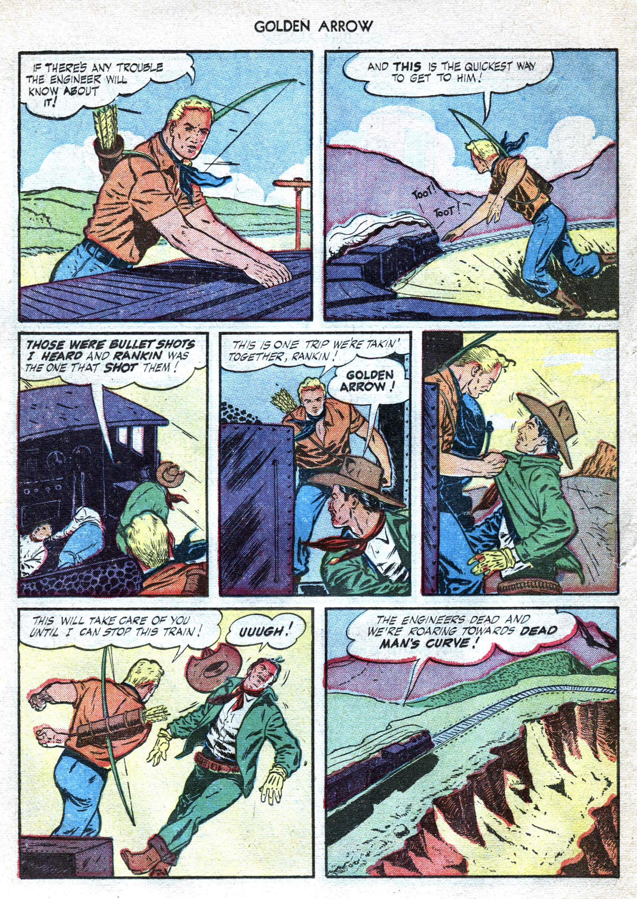 Read online Golden Arrow comic -  Issue #3 - 14